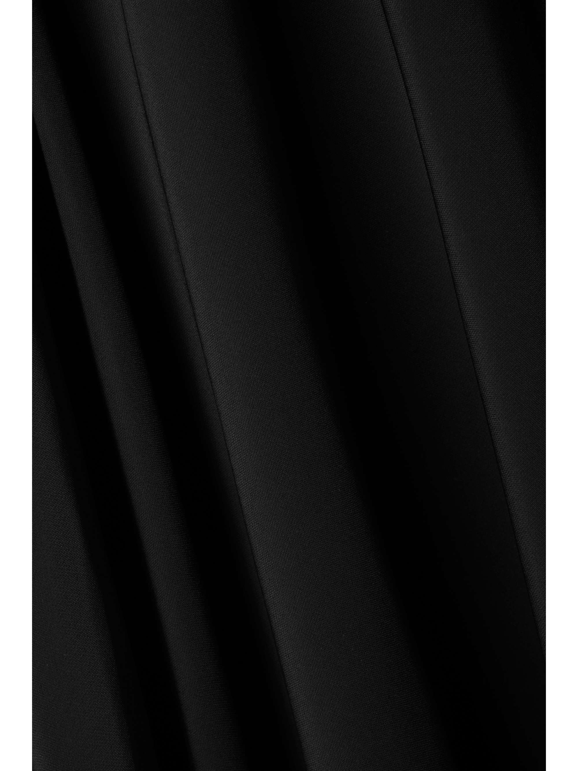 CO Asymmetric crepe skirt