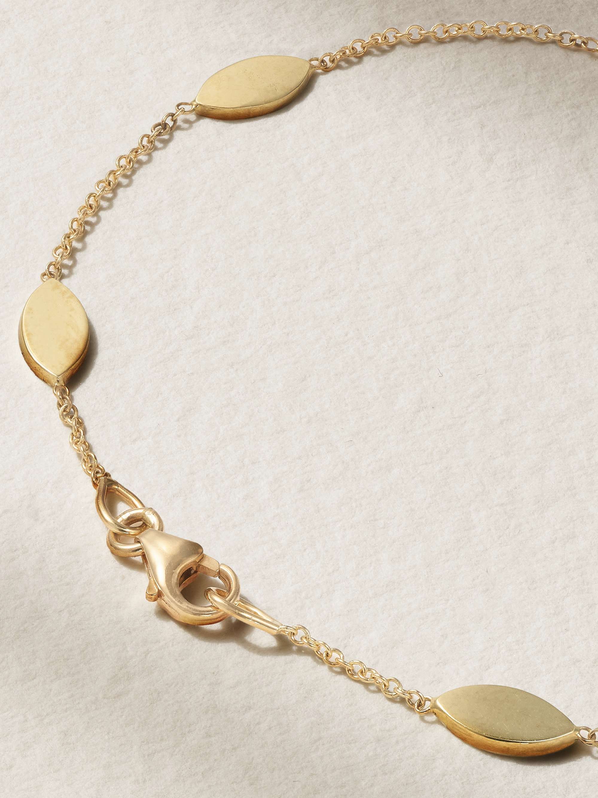 JENNIFER MEYER Marquise By-the-Inch 18-karat gold bracelet