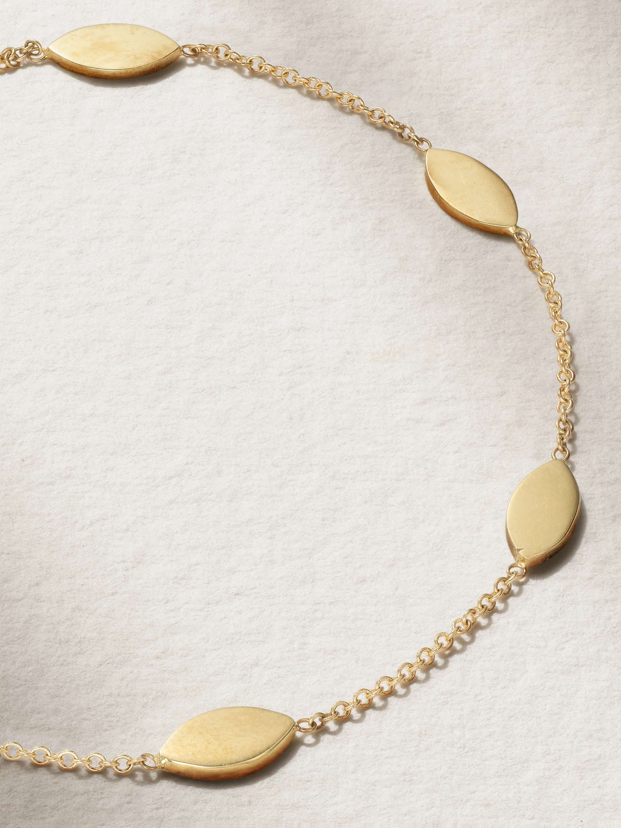JENNIFER MEYER Marquise By-the-Inch 18-karat gold bracelet