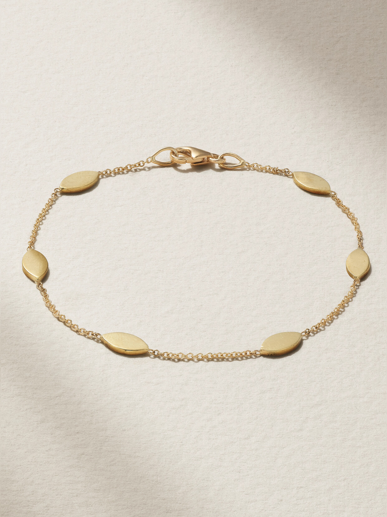 Jennifer Meyer - Marquise By-the-inch 18-karat Gold Bracelet - one size