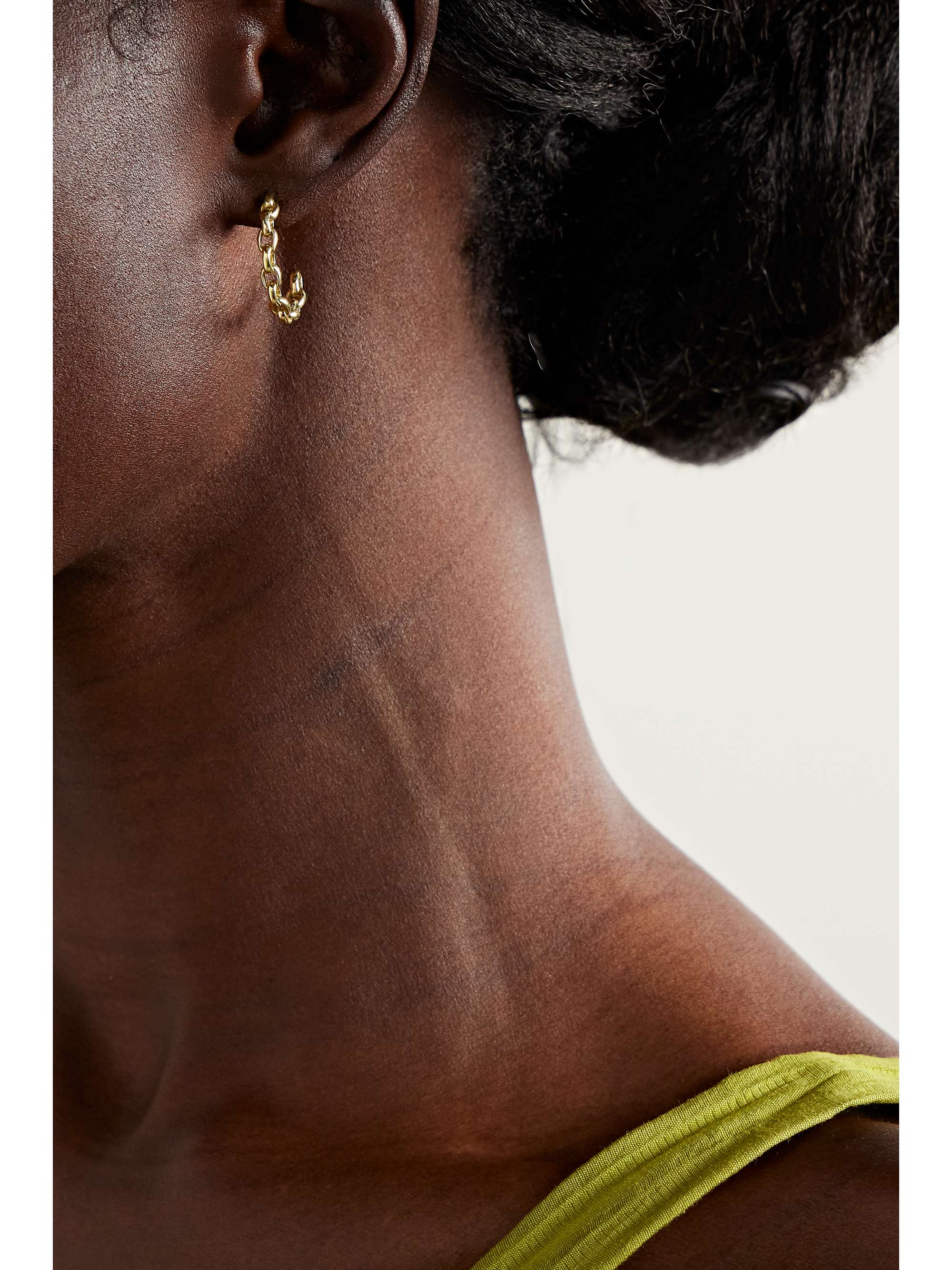 JENNIFER MEYER Boucles d'oreilles en or 18 carats (750/1000) Mini Edith