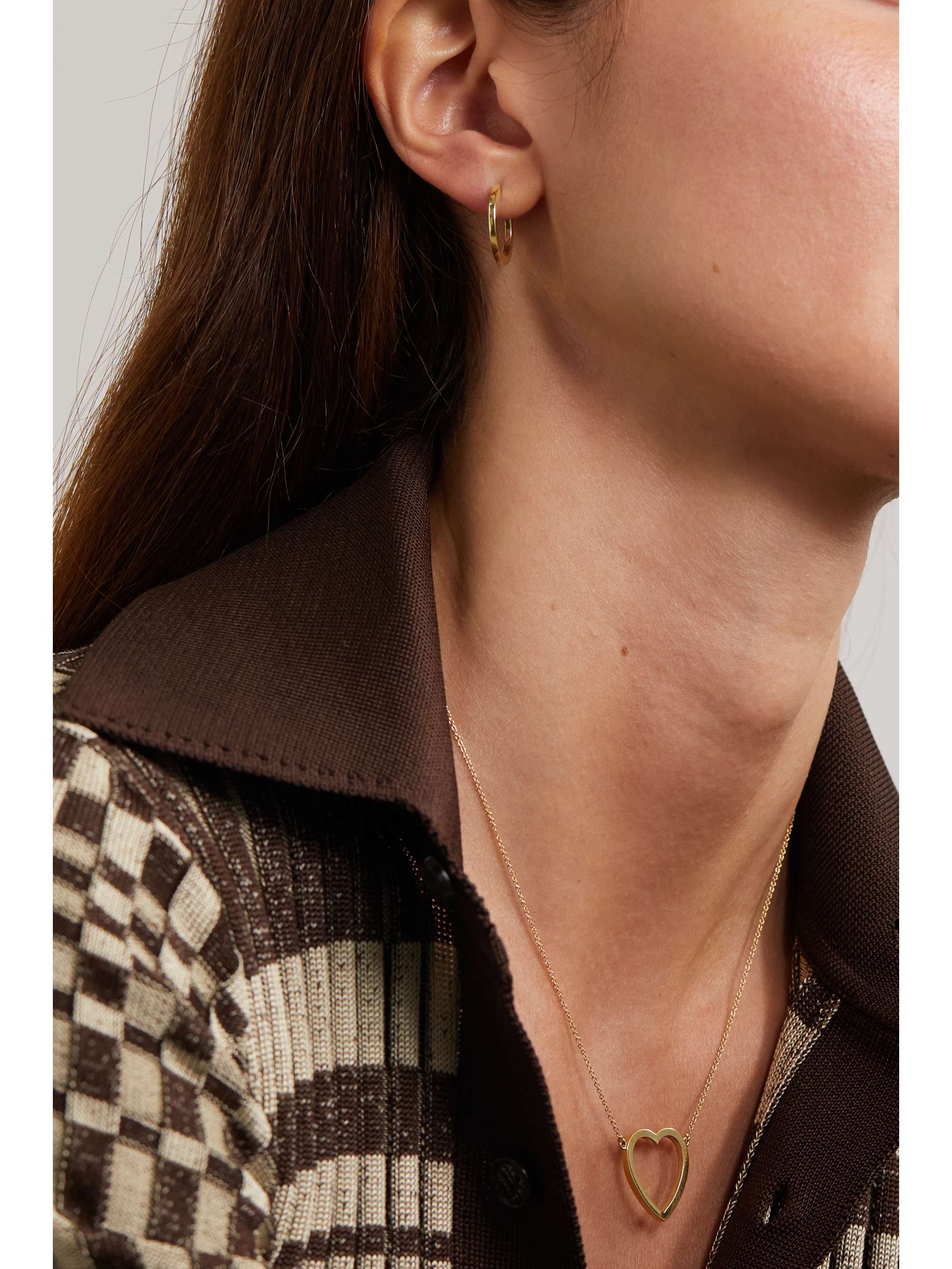 JENNIFER MEYER Boucles d'oreilles en or 18 carats (750/1000) Large