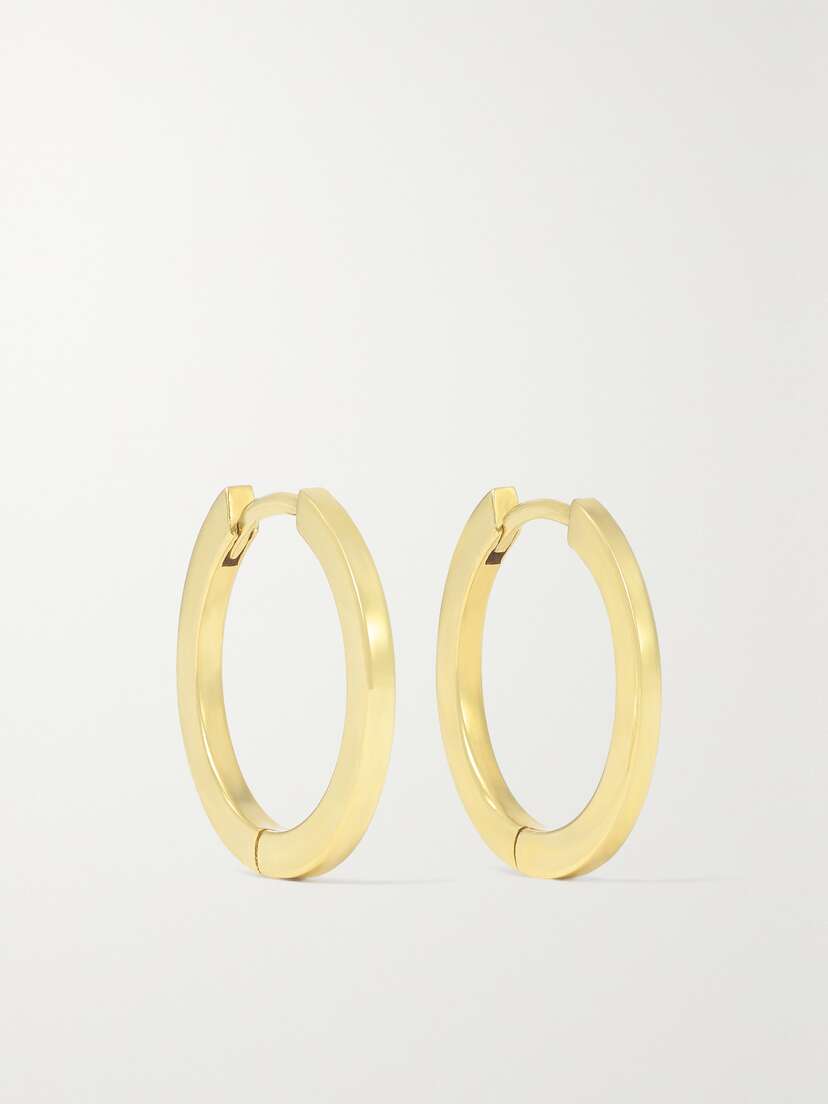 Jennifer Meyer Large 18-karat Gold Hoop Earrings