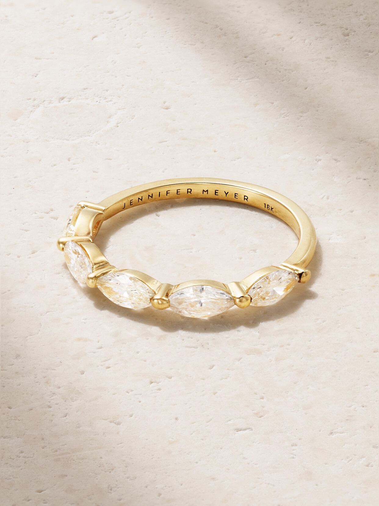 Jennifer Meyer 18-karat Gold Diamond Ring - 7