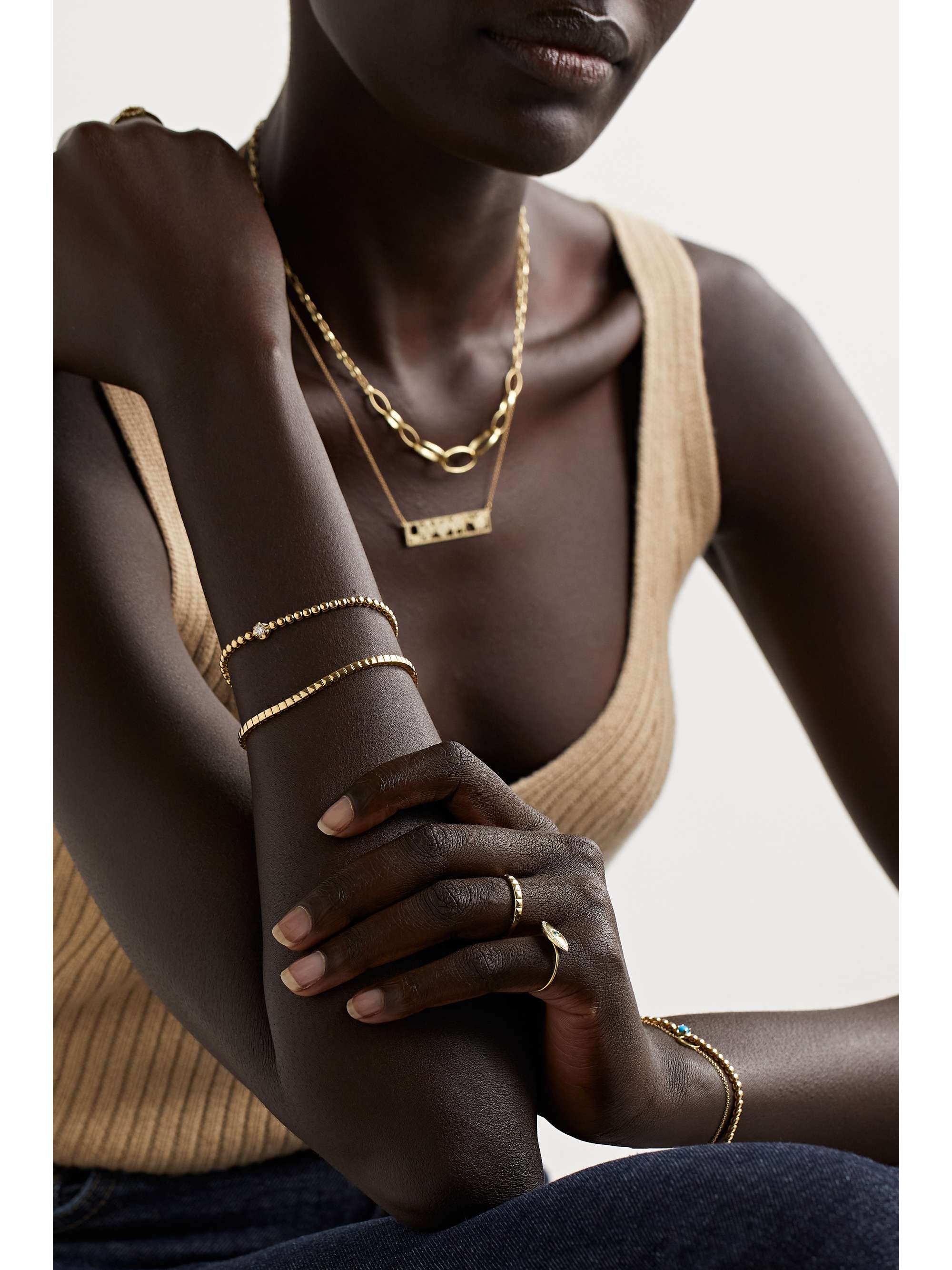 JENNIFER MEYER 18-karat gold ring