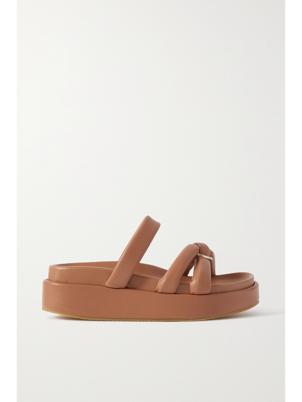 Dries Van Noten - Leather Slides - Neutrals