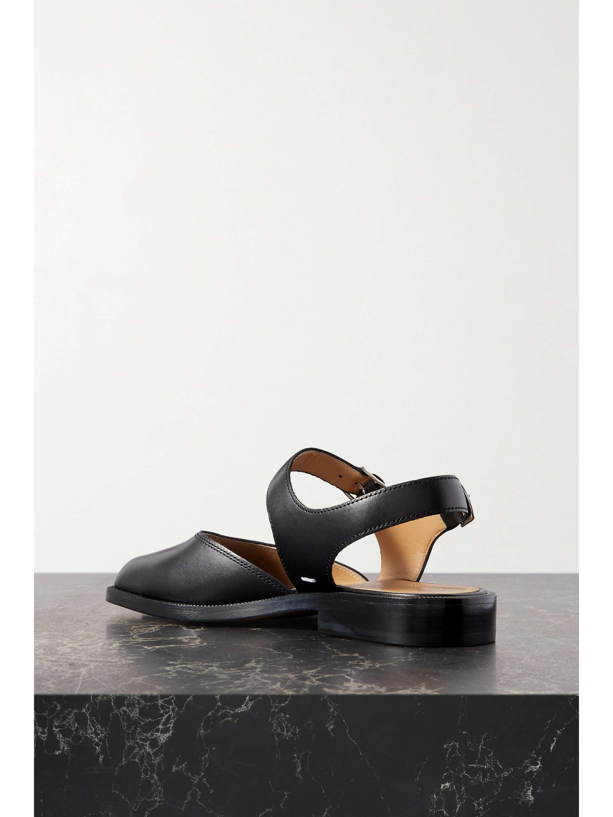 MAISON MARGIELA Tabi split-toe leather slingback sandals