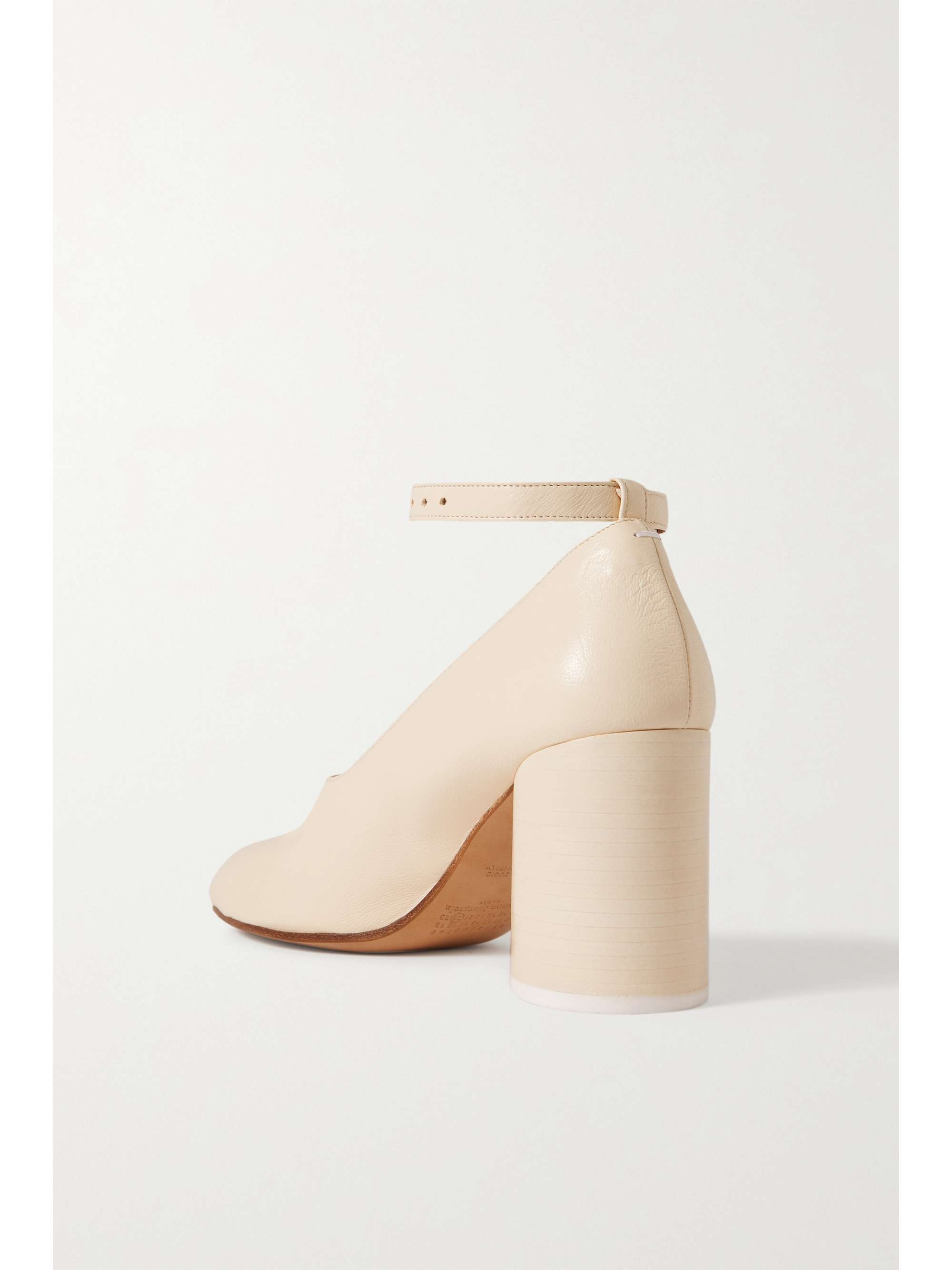 MAISON MARGIELA Tabi split-toe leather pumps