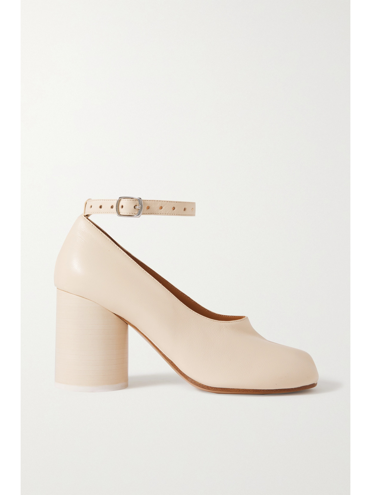 Tabi Split-toe Leather Pumps