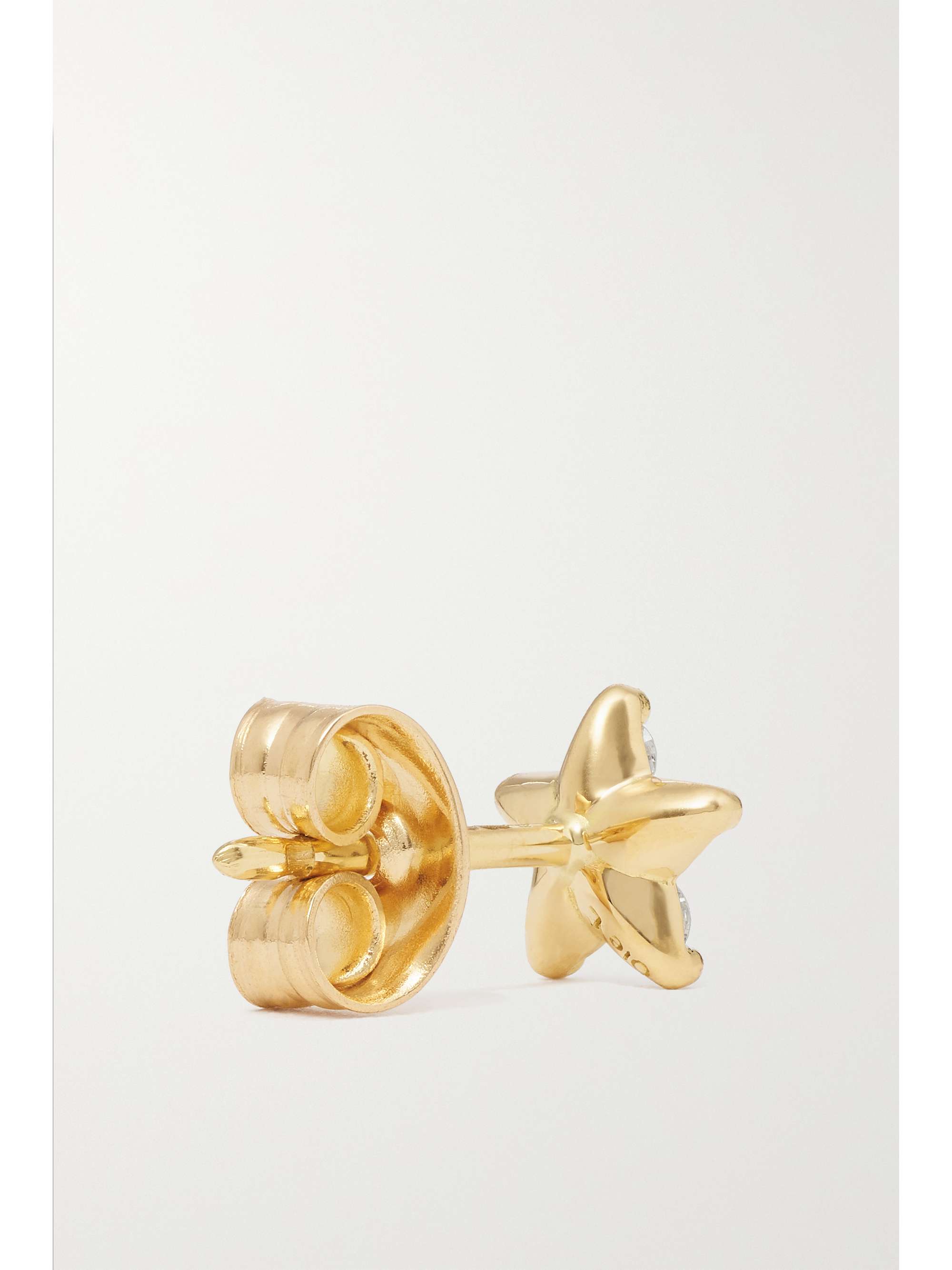 OLE LYNGGAARD COPENHAGEN Shooting Stars Small 18-karat gold diamond earrings