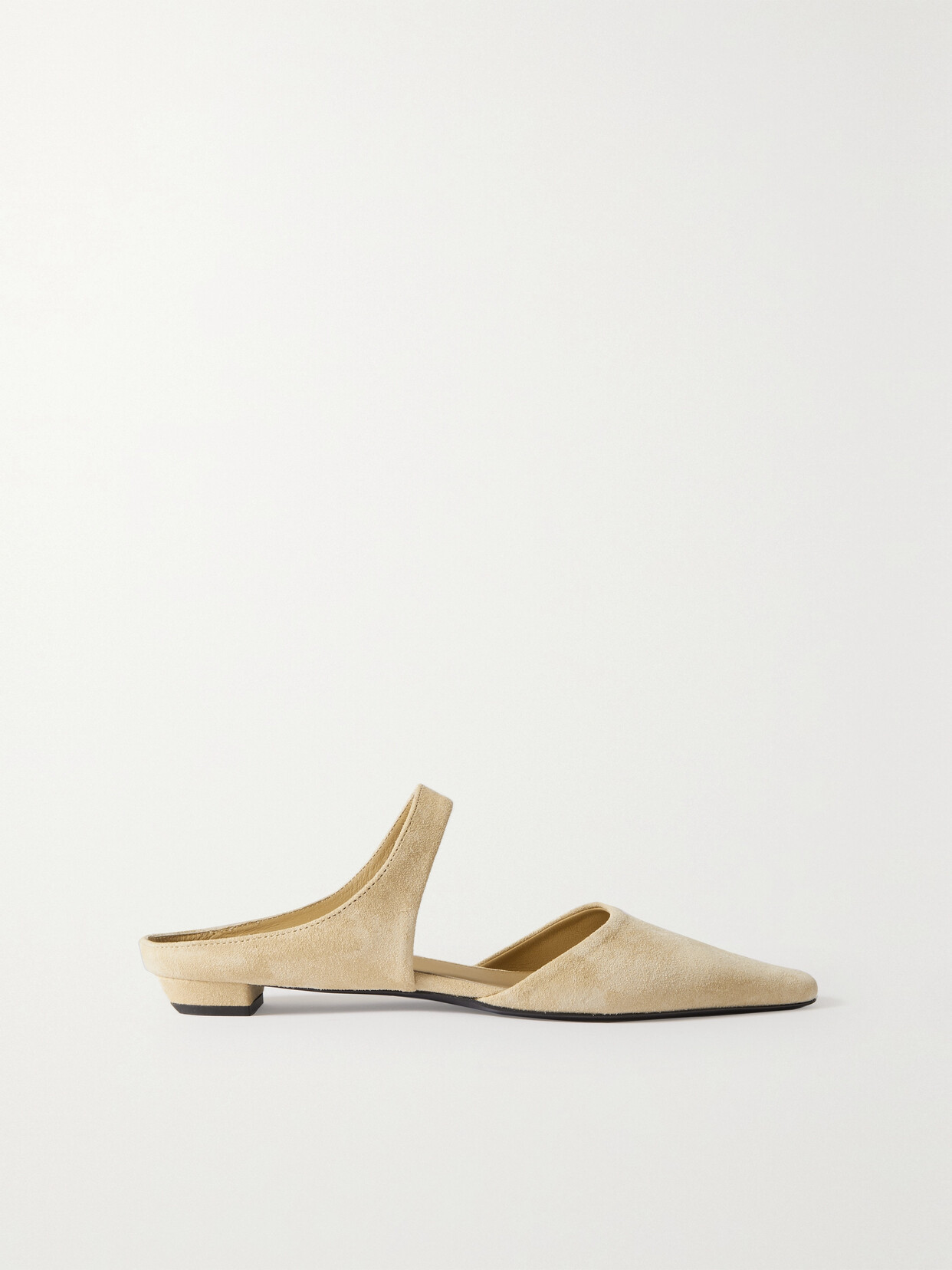 TOTEME - The Pointy Suede Flats - Neutrals