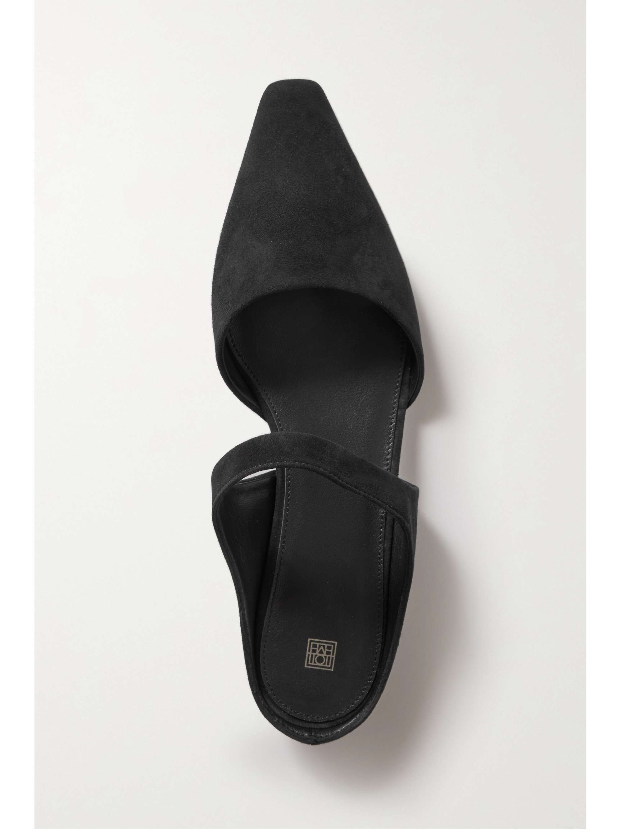 TOTEME The Pointy suede flats