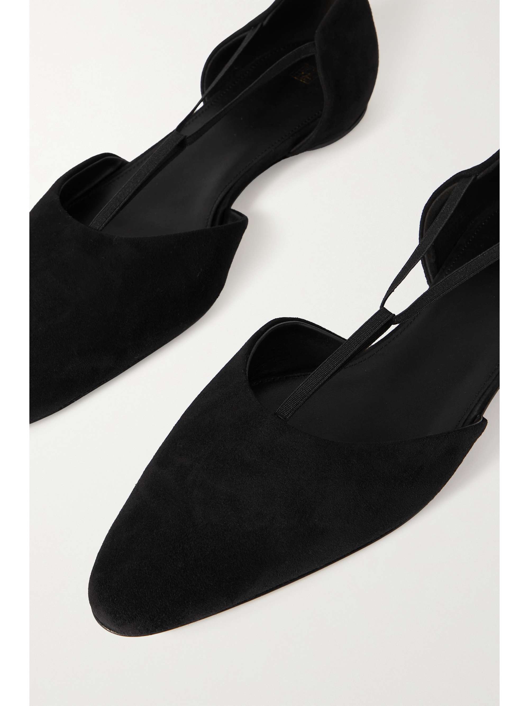 TOTEME The T-strap faille point-toe flats