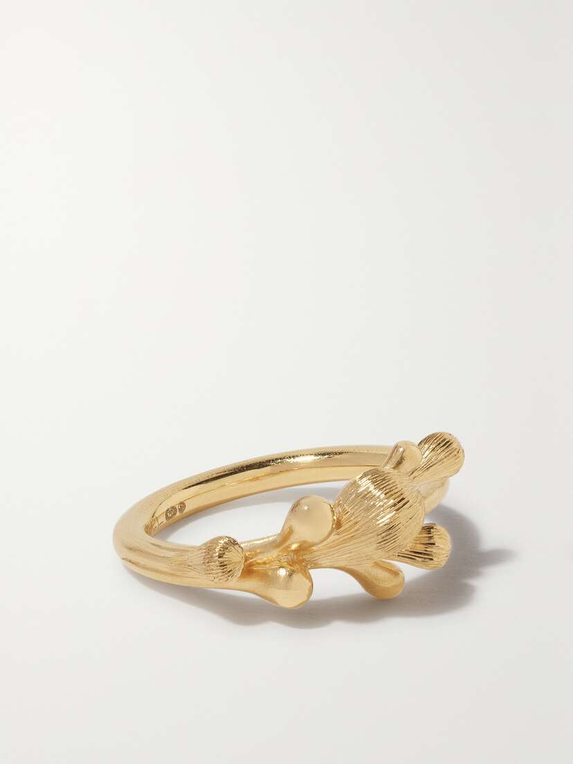 OLE LYNGGAARD COPENHAGEN Boho 18-karat Gold Ring