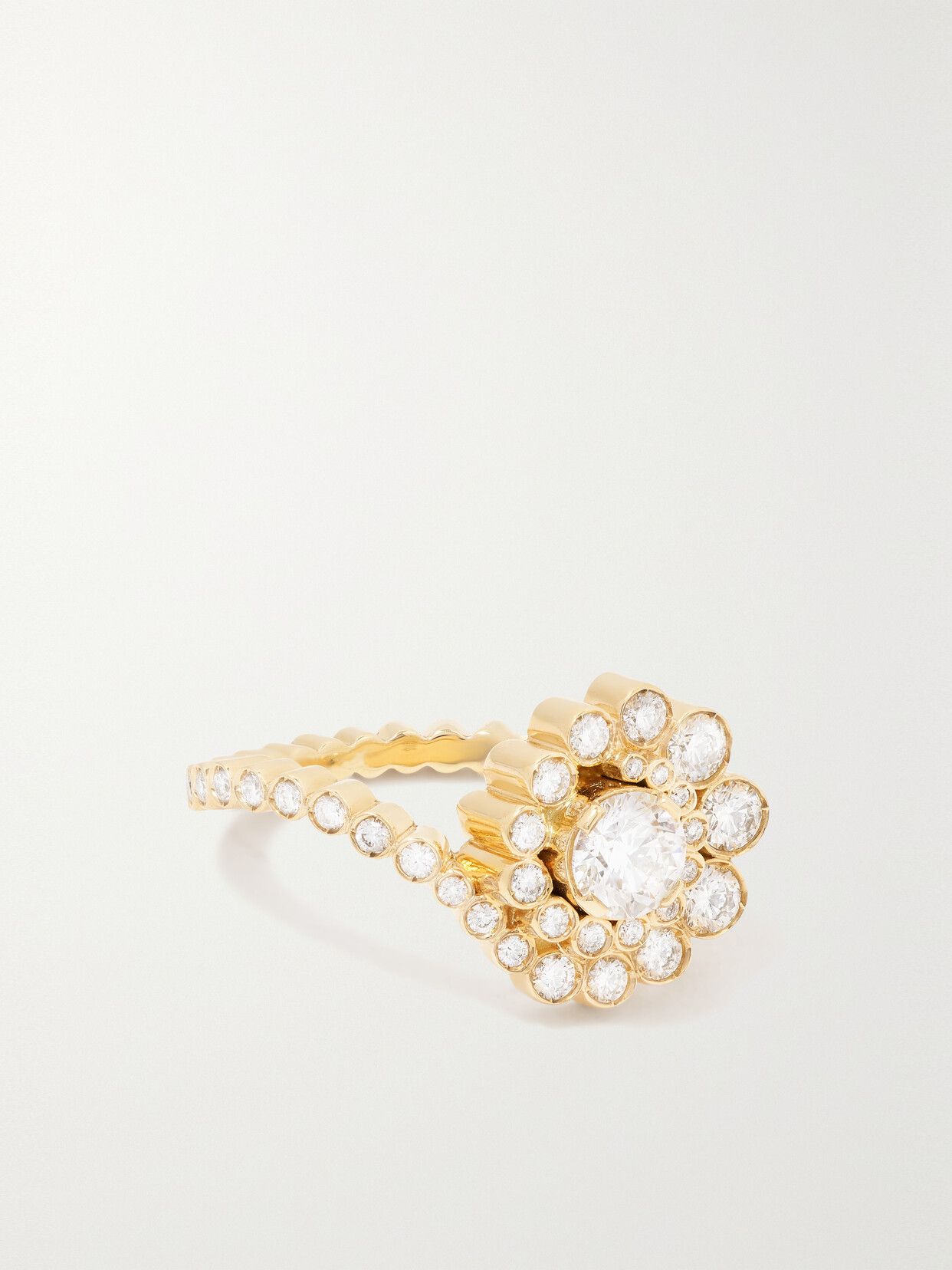 Sophie Bille Brahe Plateau Diamant 18-karat  Diamond Ring