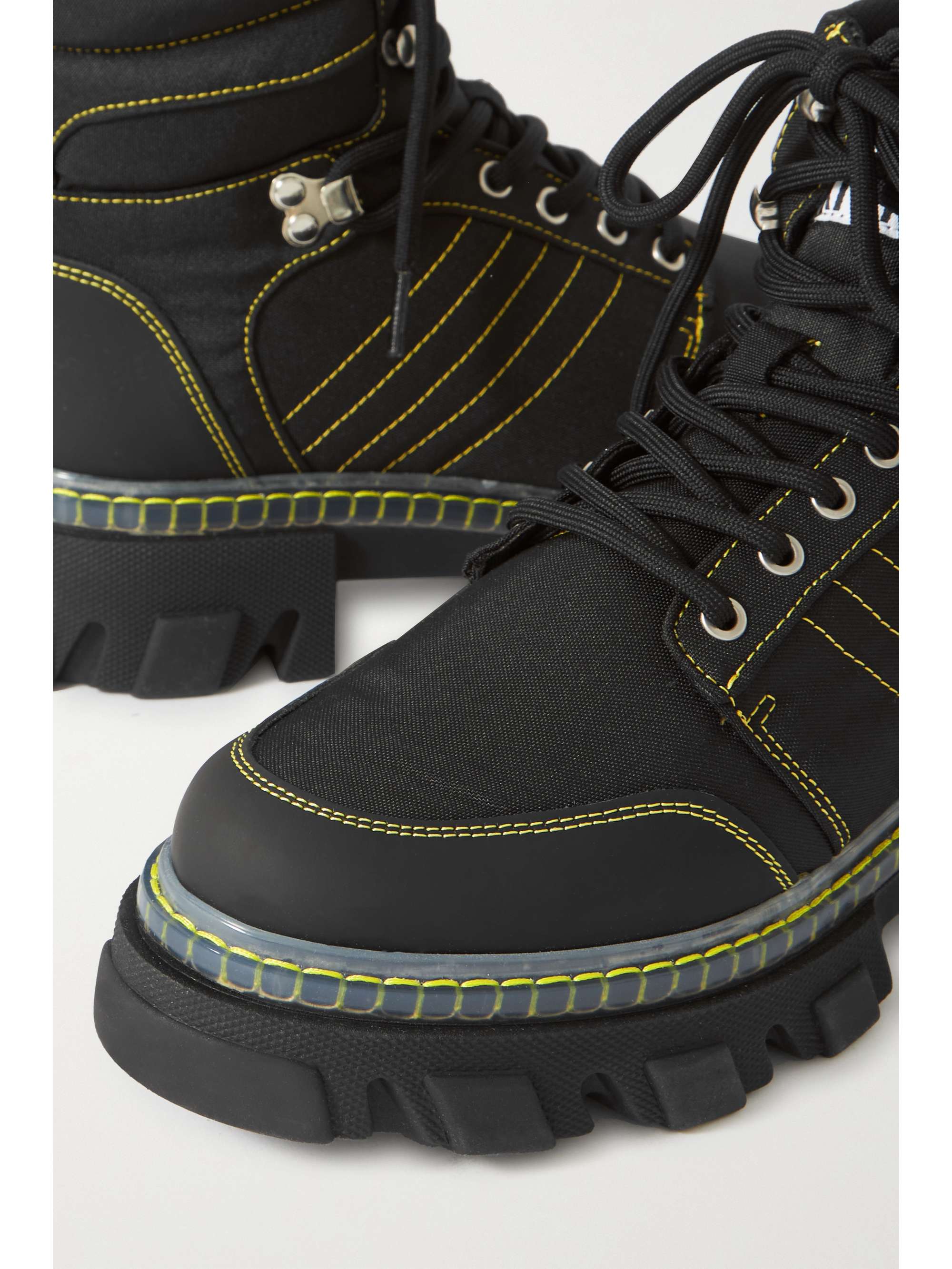 ganni walking boots