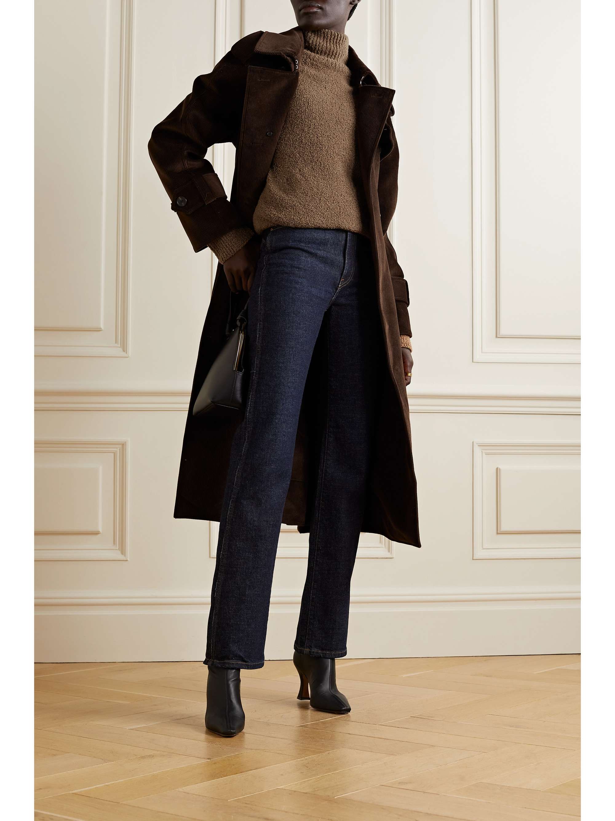 TOVE Bruna merino wool-blend bouclé turtleneck sweater