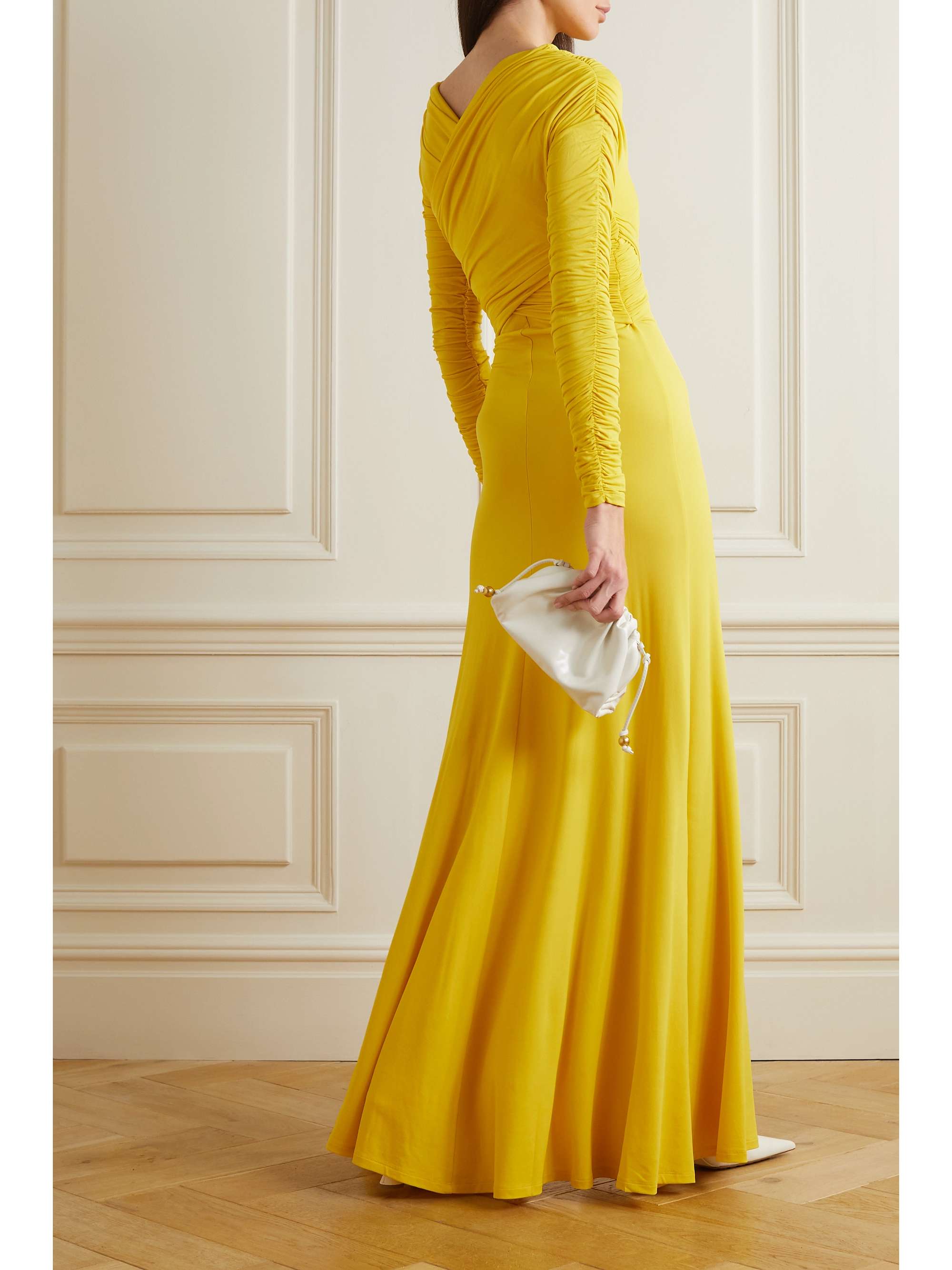 long jersey maxi dress
