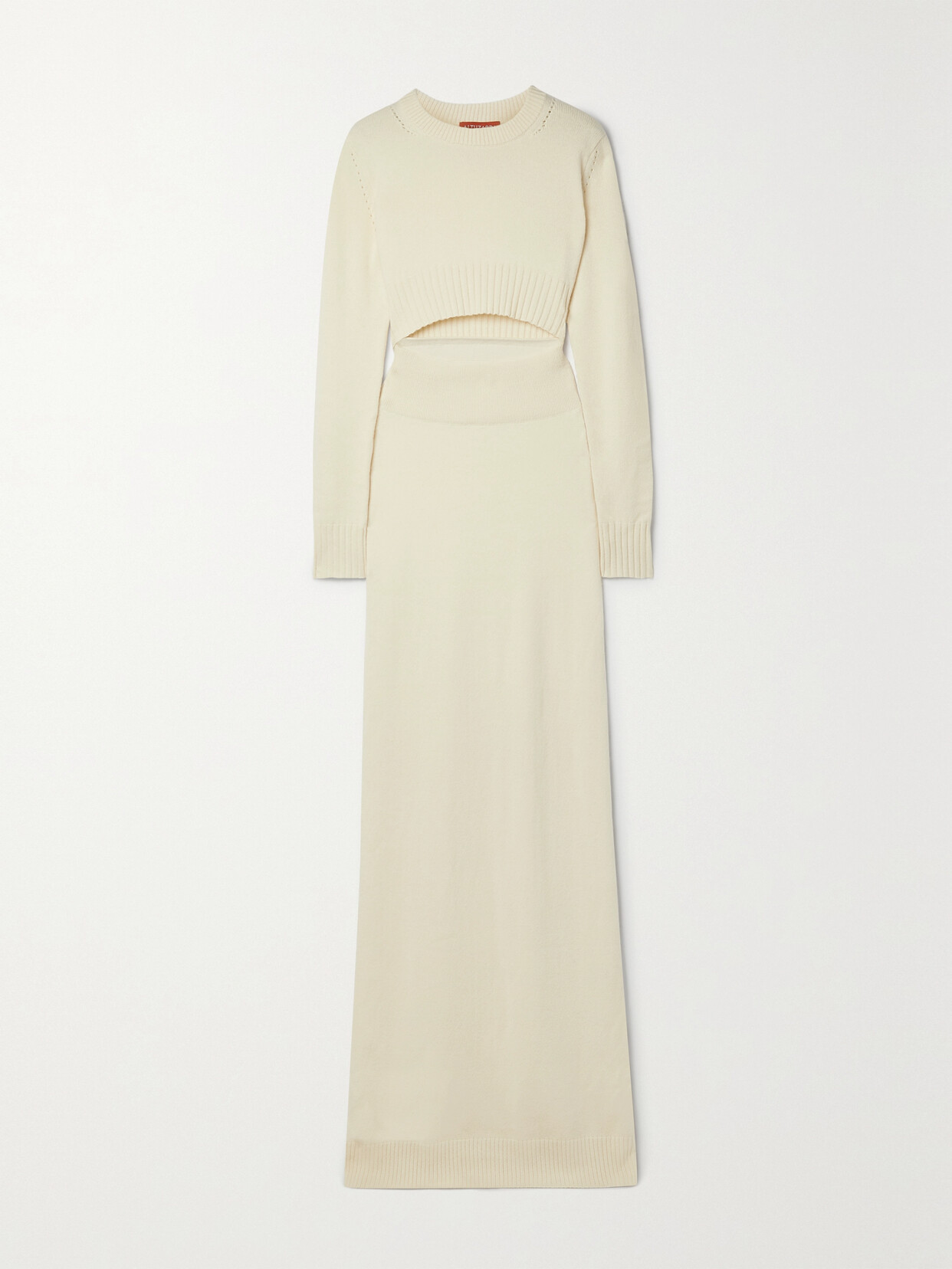 Altuzarra - Mimani Cutout Cashmere Maxi Dress - White