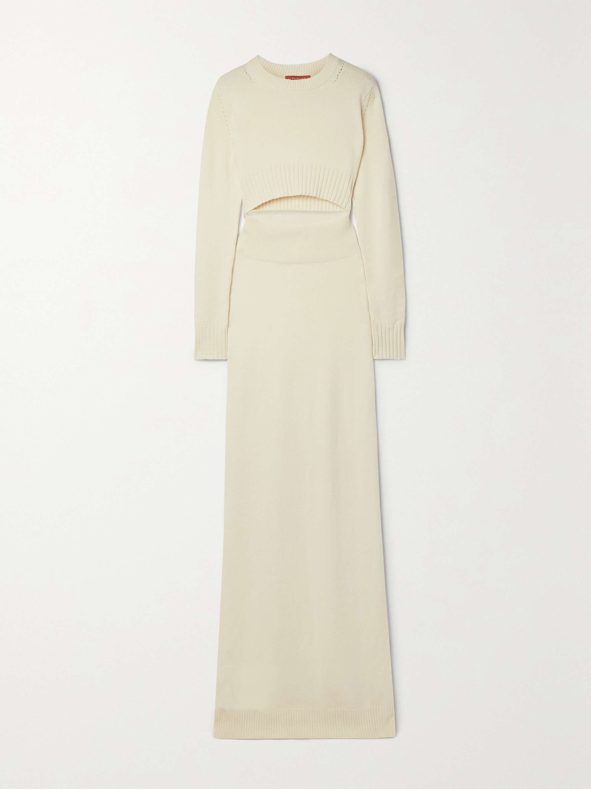 White Mimani cutout cashmere maxi dress | ALTUZARRA | NET-A-PORTER