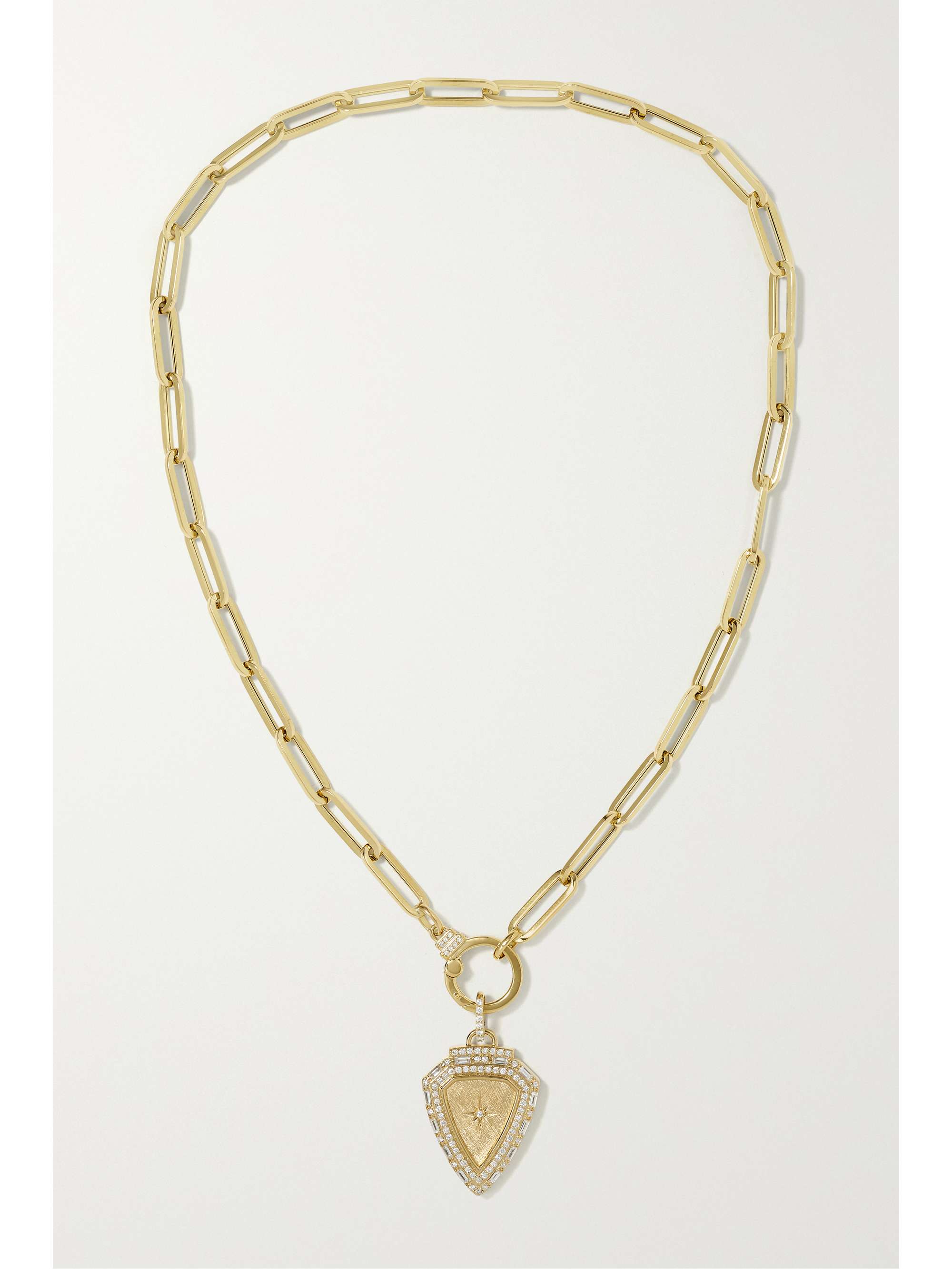 SORELLINA L'Impératrice XL 18-karat gold diamond necklace