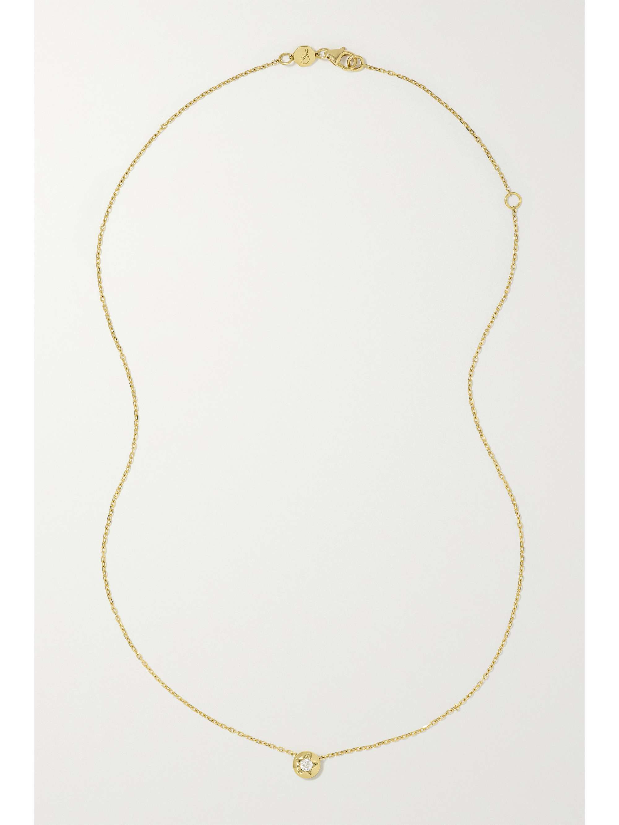 SORELLINA L'Impératrice Star 18-karat gold diamond necklace