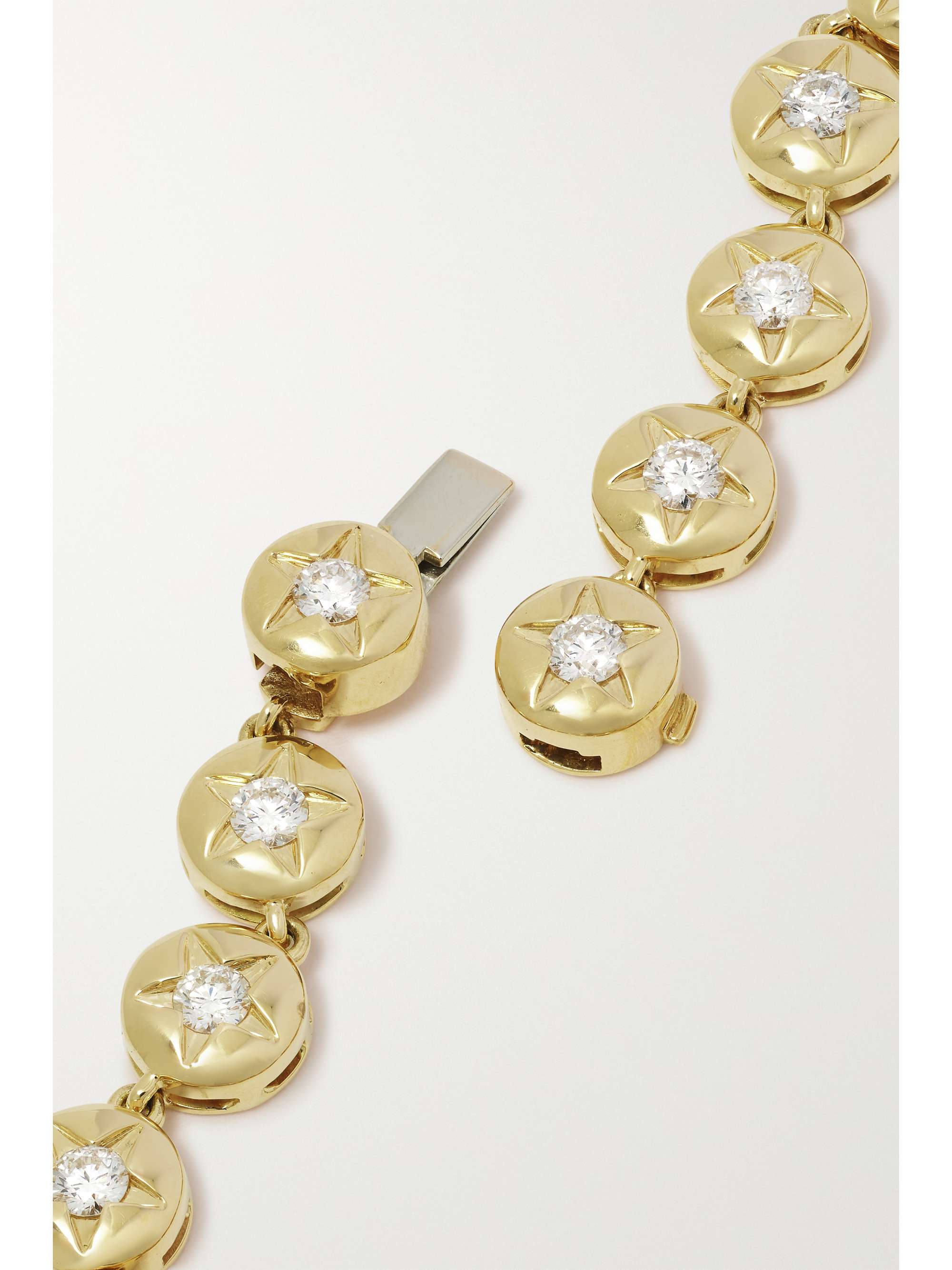 SORELLINA L'Impératrice 18-karat gold diamond bracelet