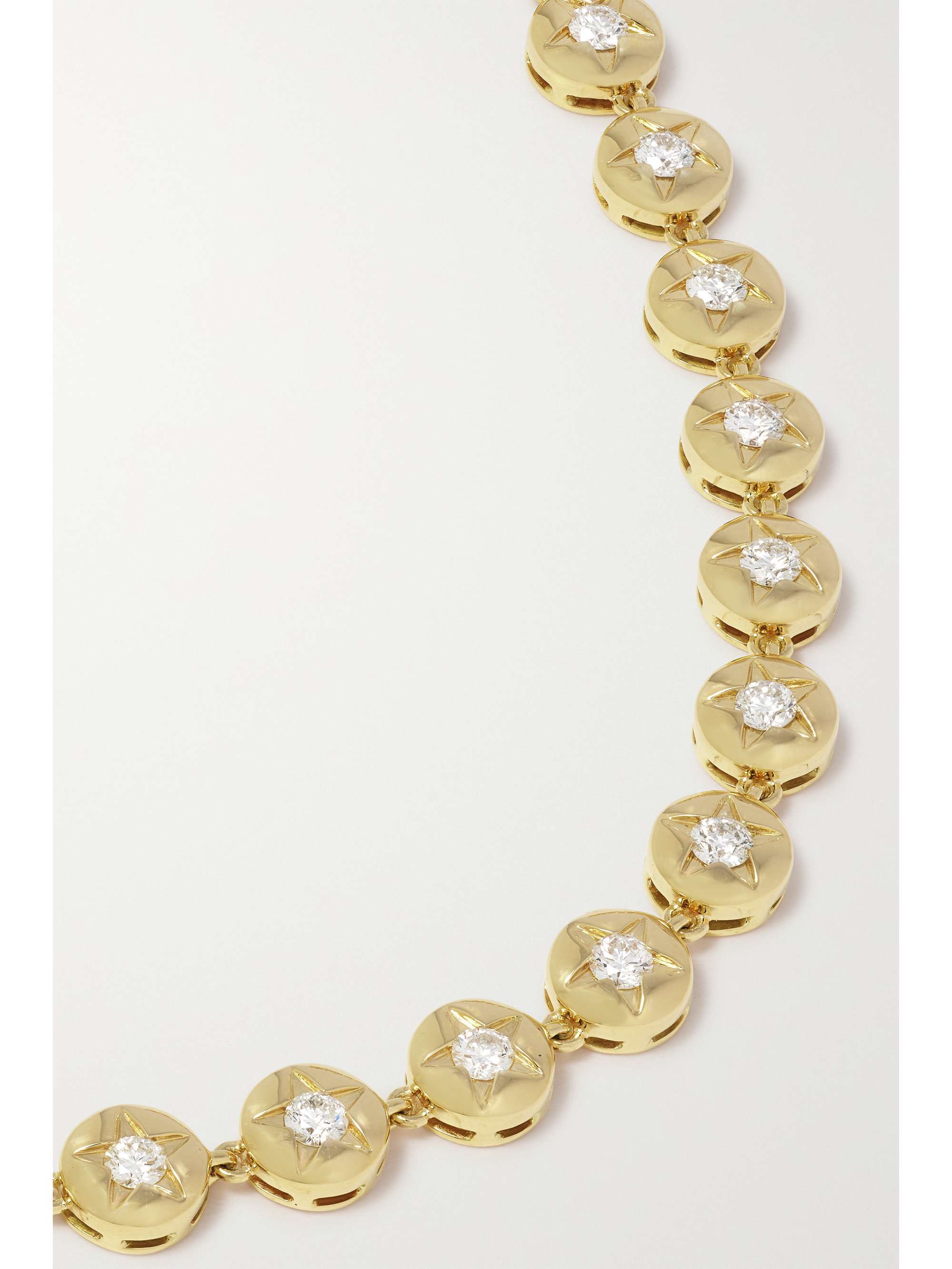 SORELLINA L'Impératrice 18-karat gold diamond bracelet