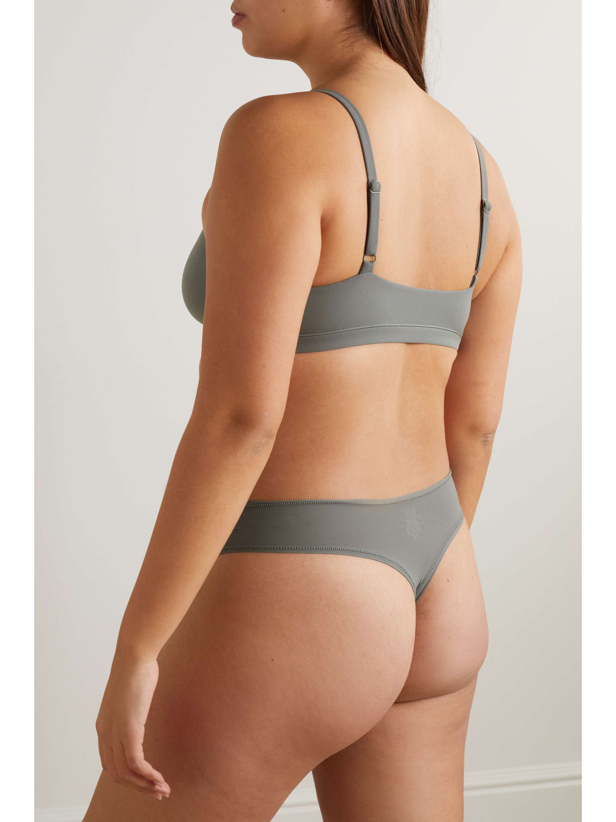SKIMS Set of five Fits Everybody thongs - Juniper Multi