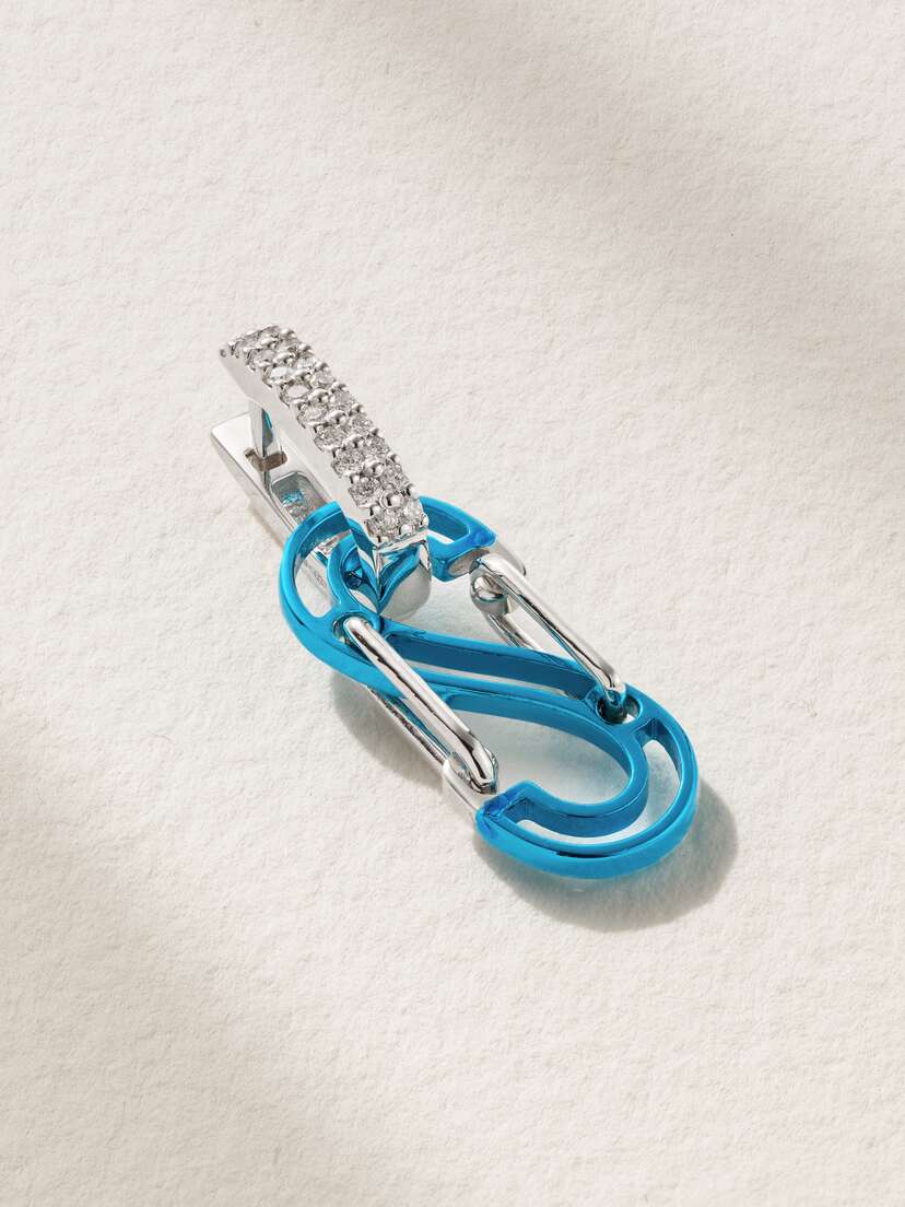 EÉRA White Gold Diamond Single Earring