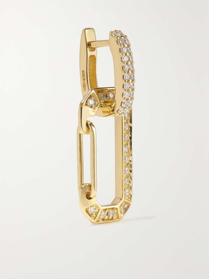 EÉRA Chiara 18-karat Gold Diamond Single Earring