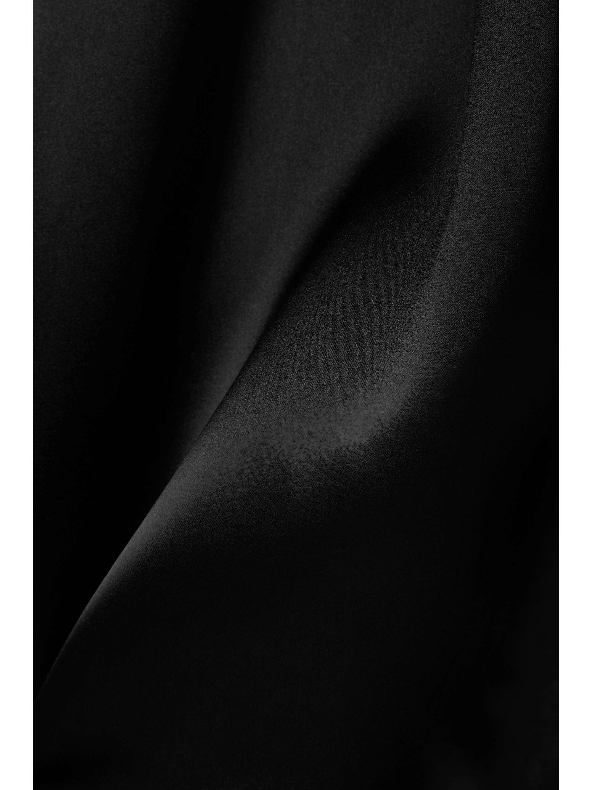 NILI LOTAN Etienne pleated silk-satin wide-leg pants