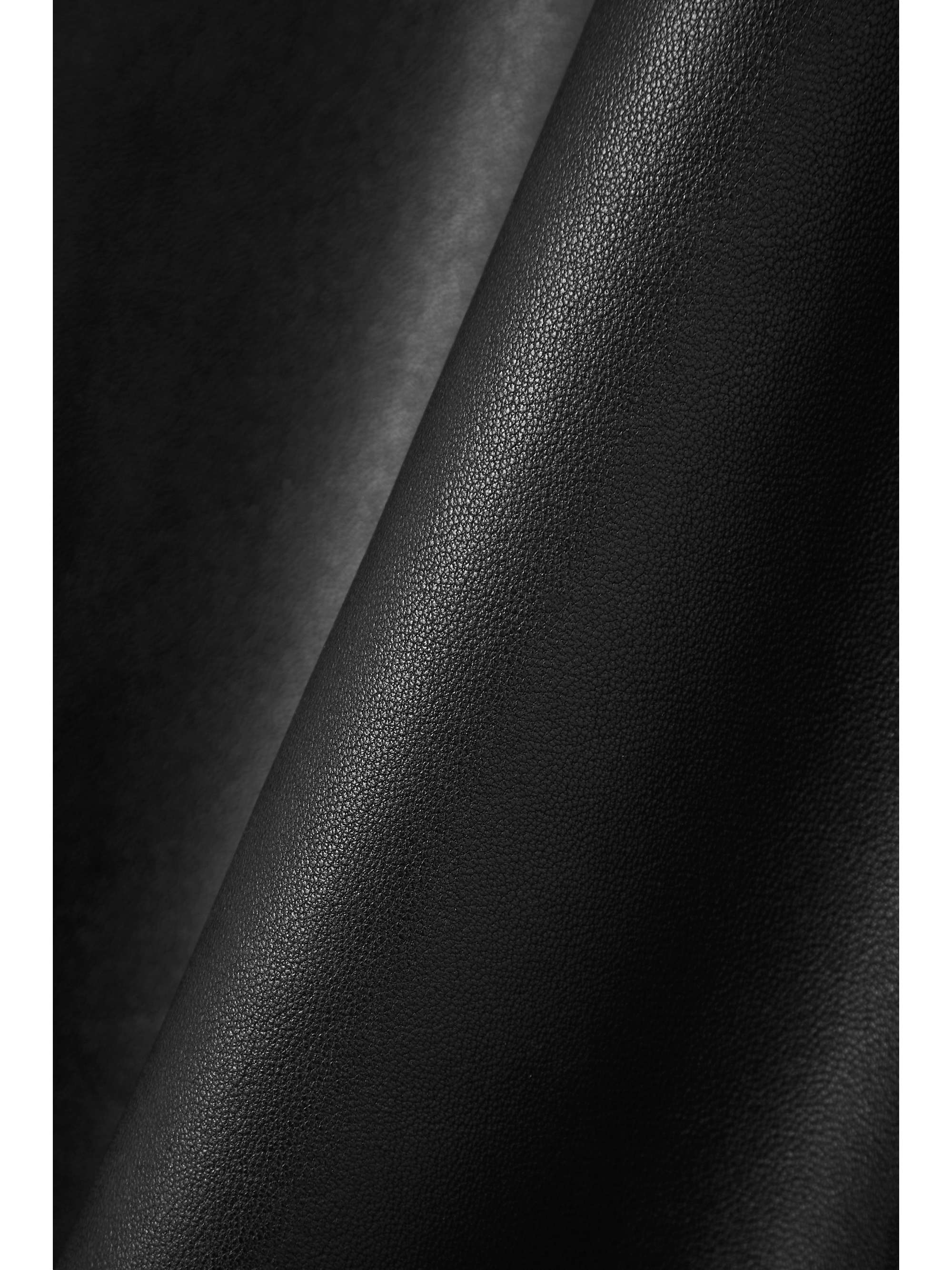 NILI LOTAN Lianna leather skirt