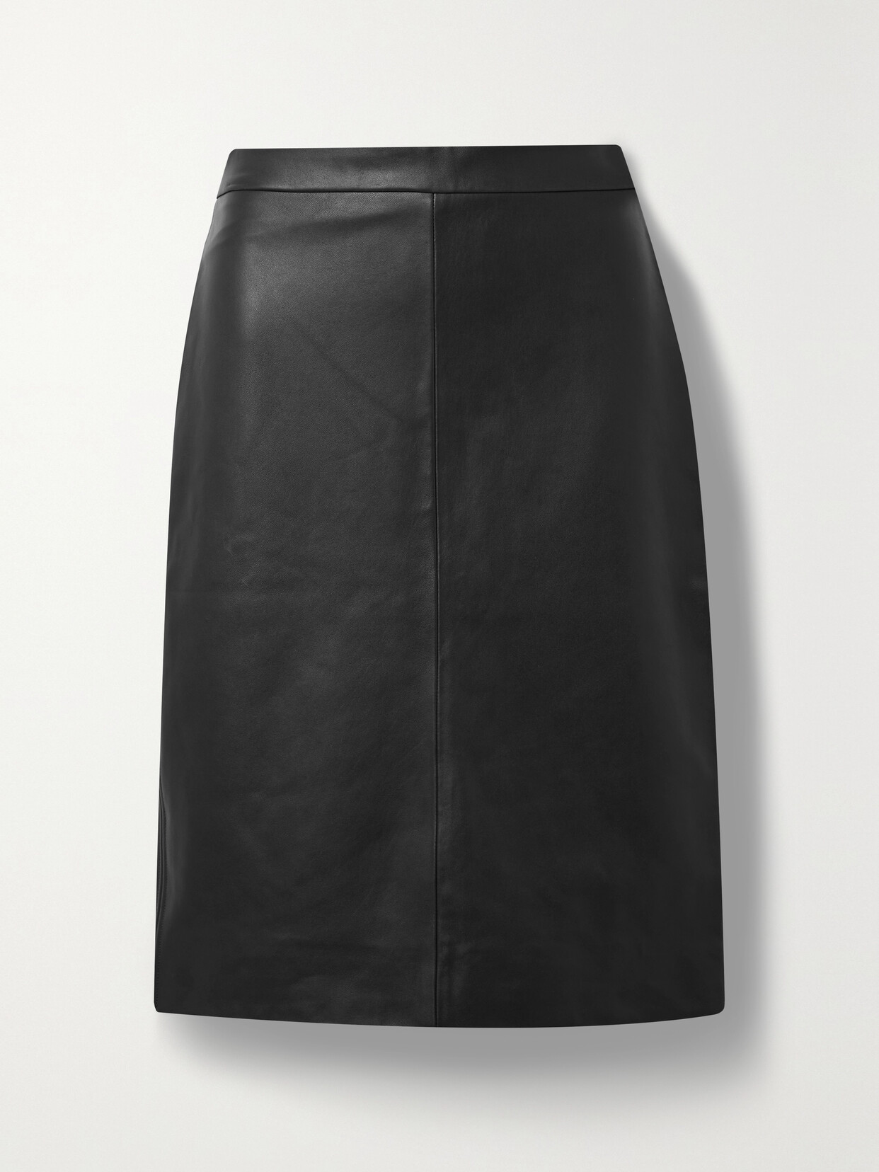 NILI LOTAN LIANNA LEATHER SKIRT