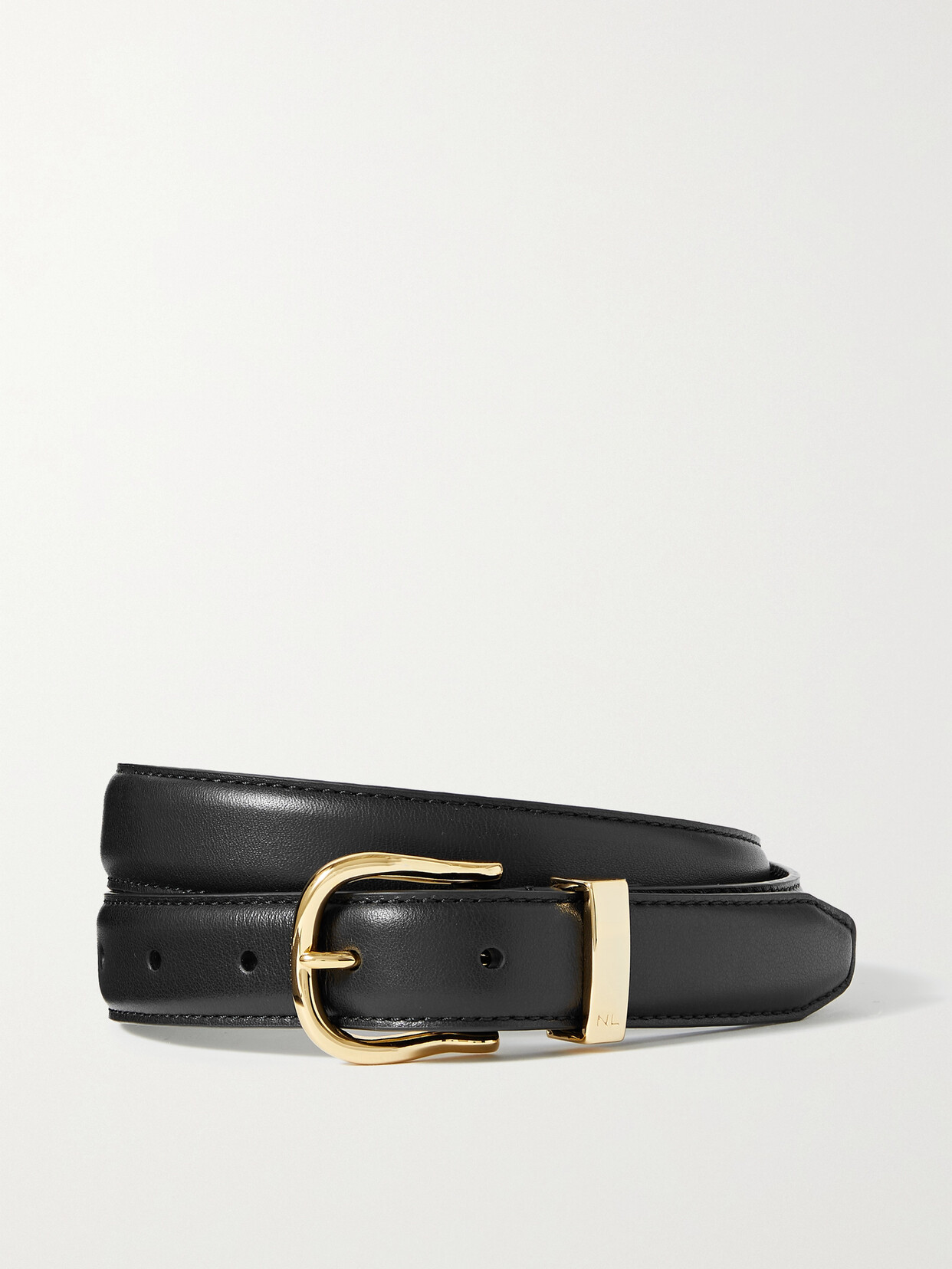 Nili Lotan - Louise Leather Belt - Black