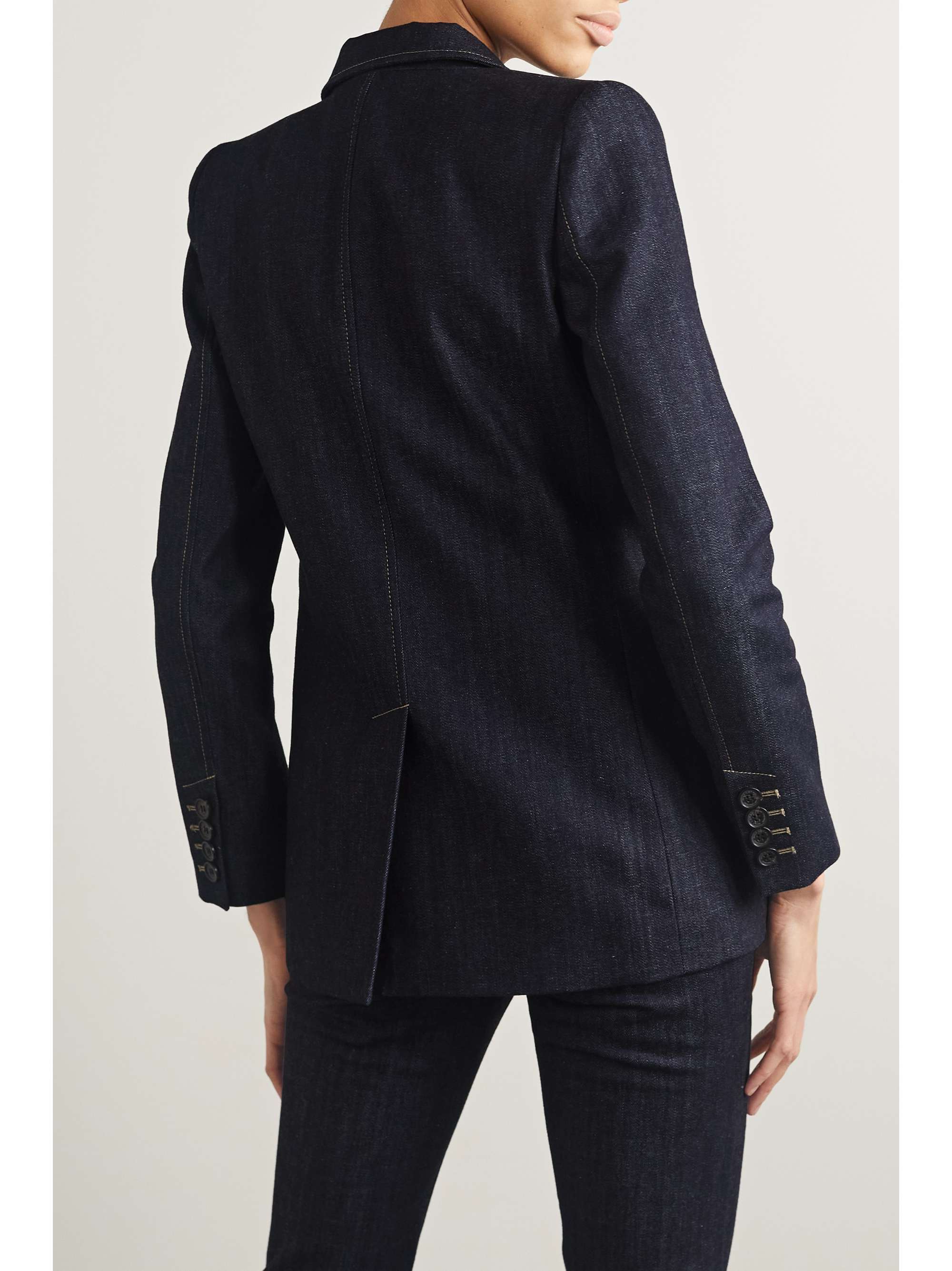 NILI LOTAN Denim blazer
