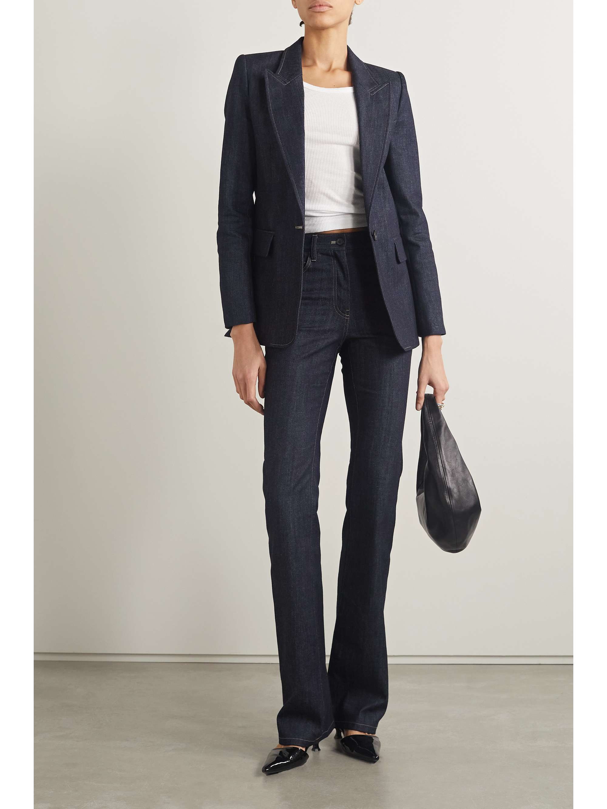 NILI LOTAN Corette high-rise flared jeans