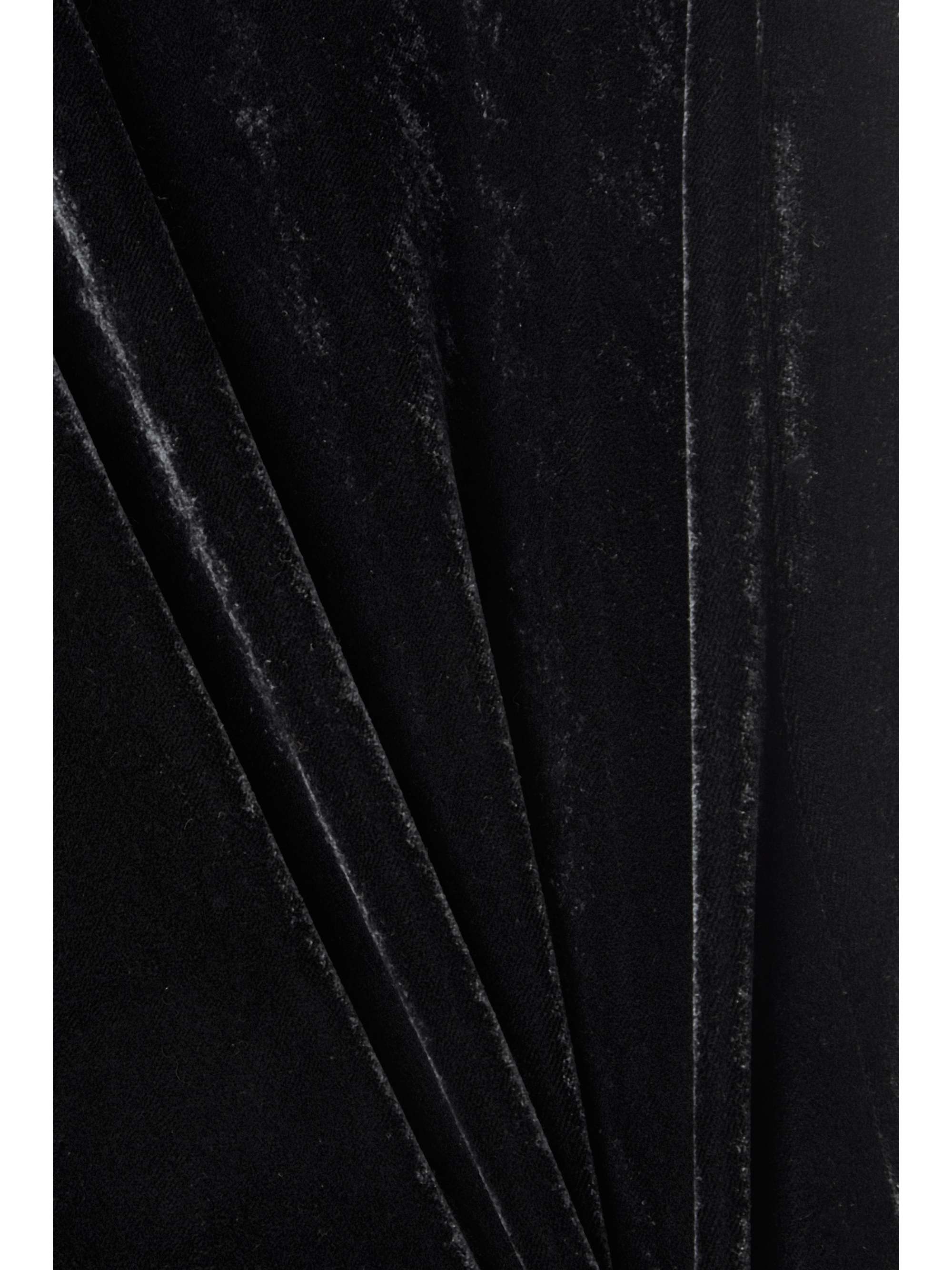NILI LOTAN Katie open-back velvet gown