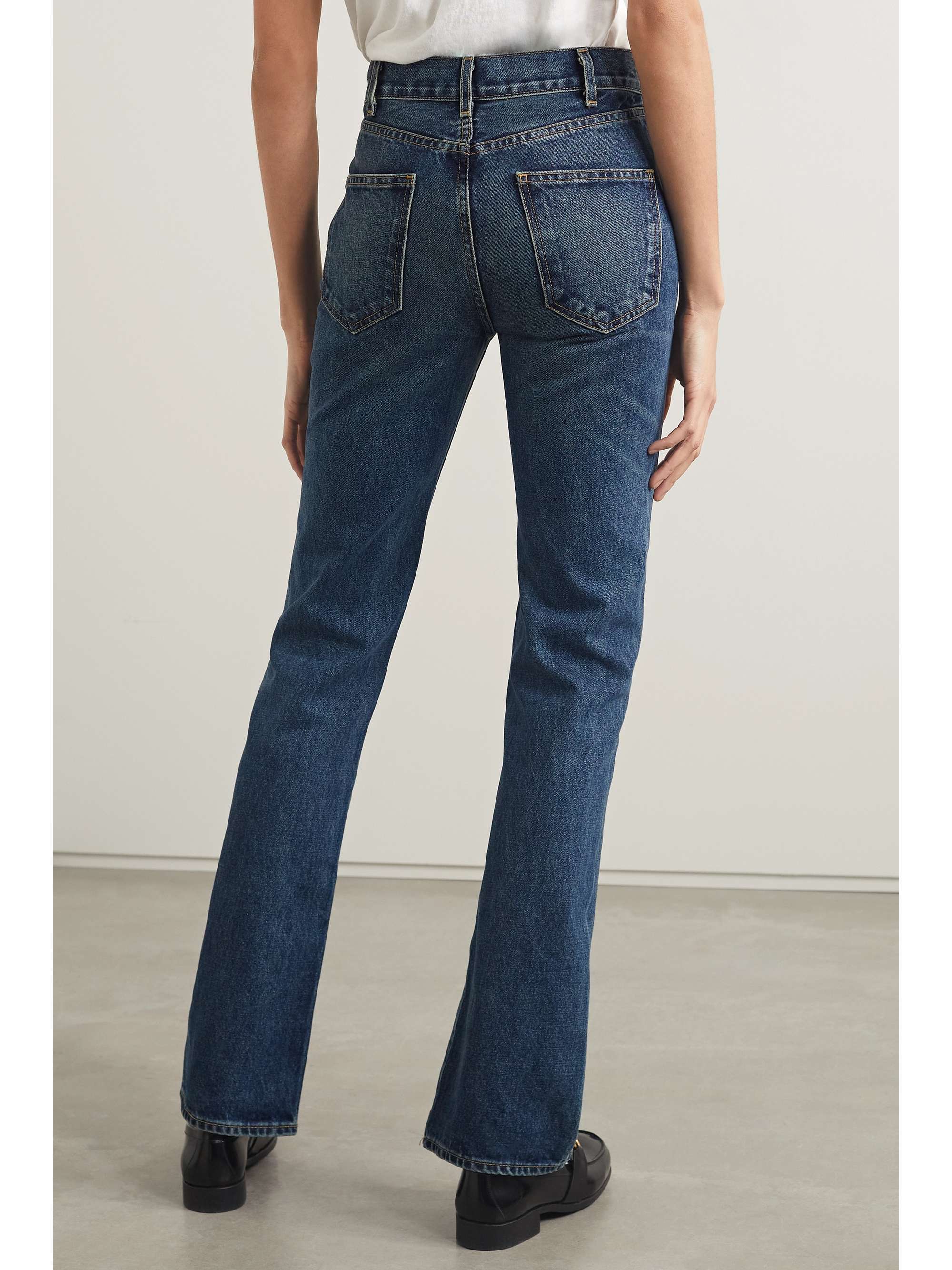 NILI LOTAN Joan high-rise straight-leg jeans