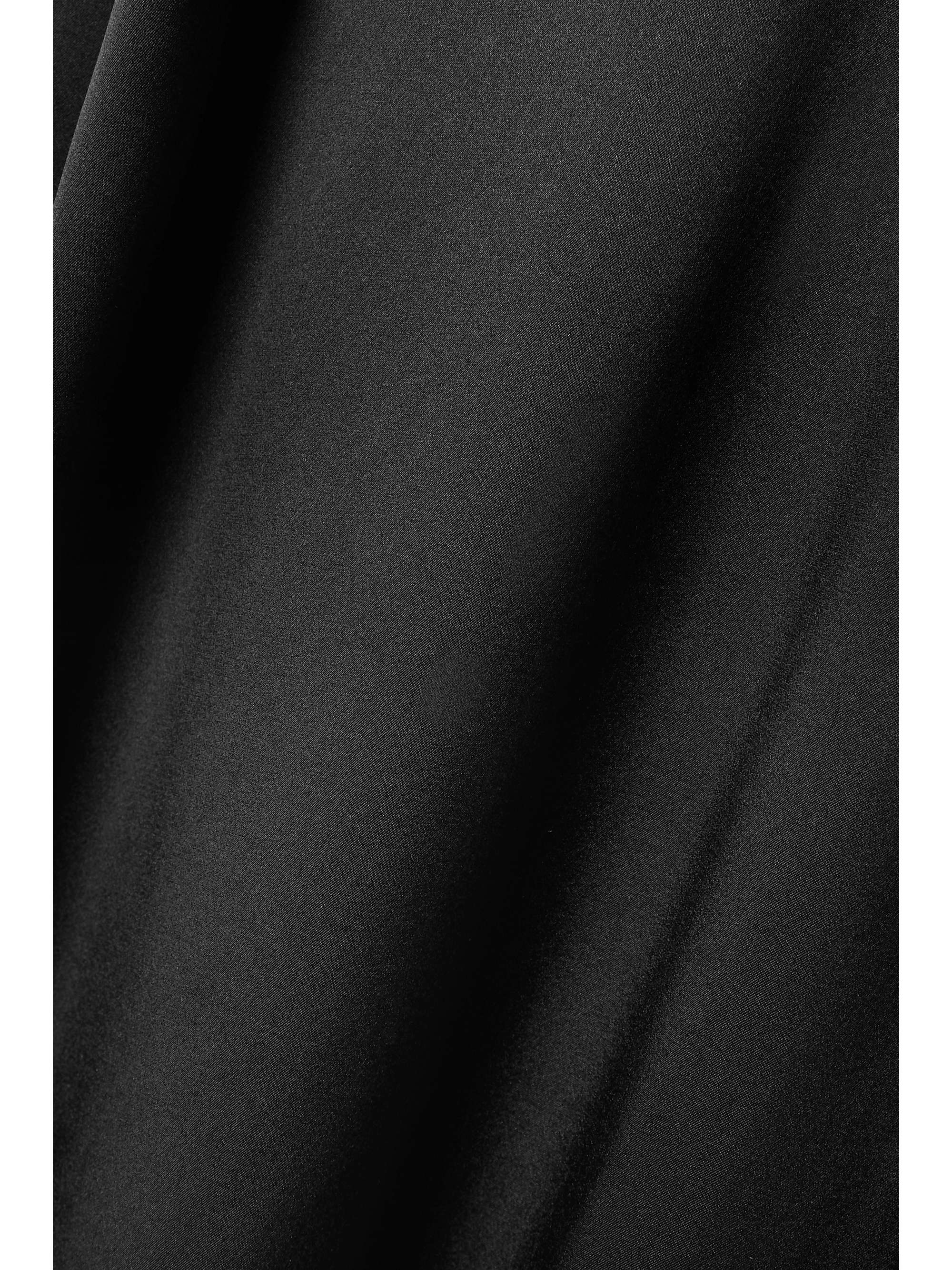 NILI LOTAN Esmee strapless silk-satin gown