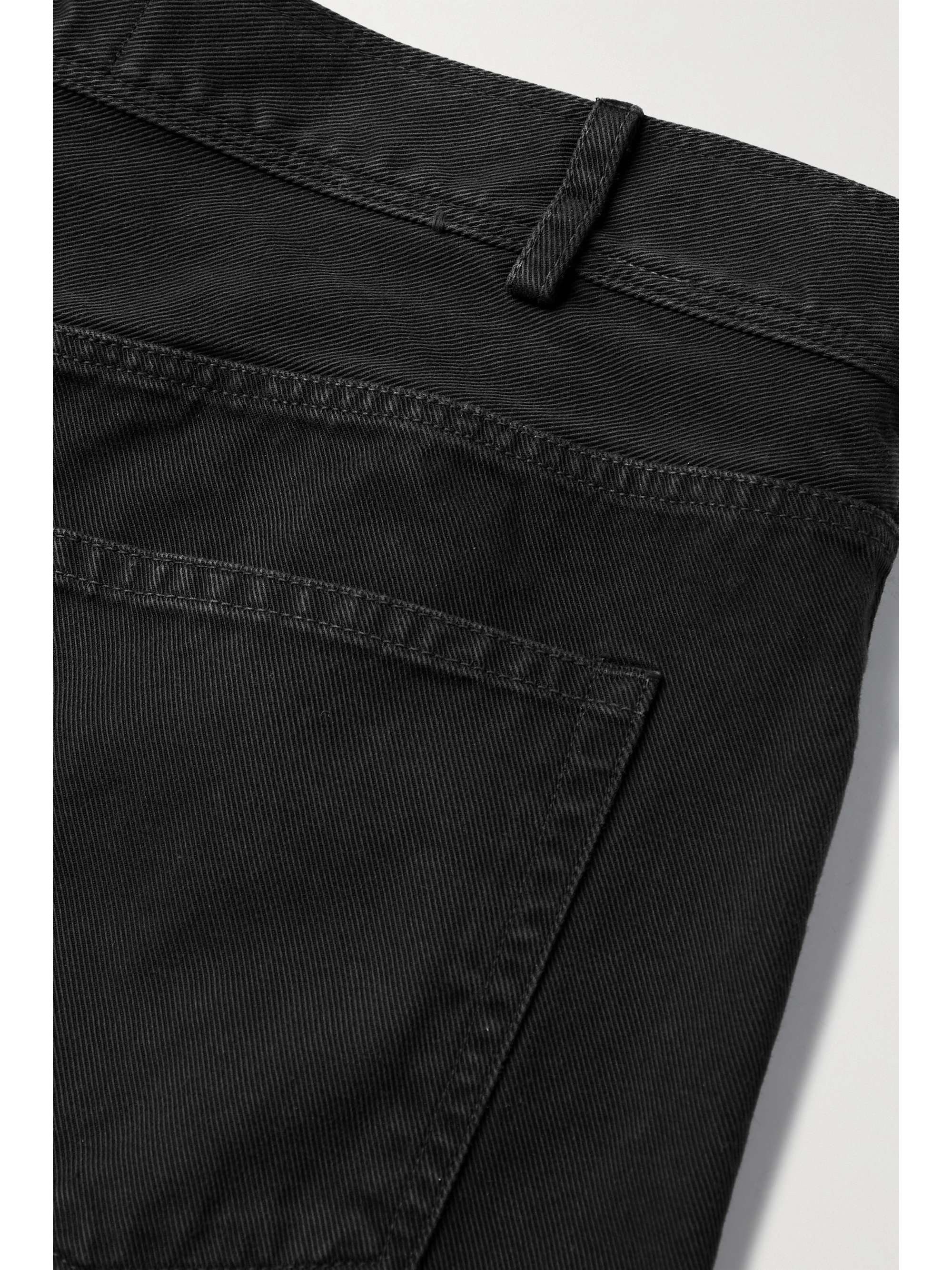 NILI LOTAN Smith cotton-twill straight-leg pants