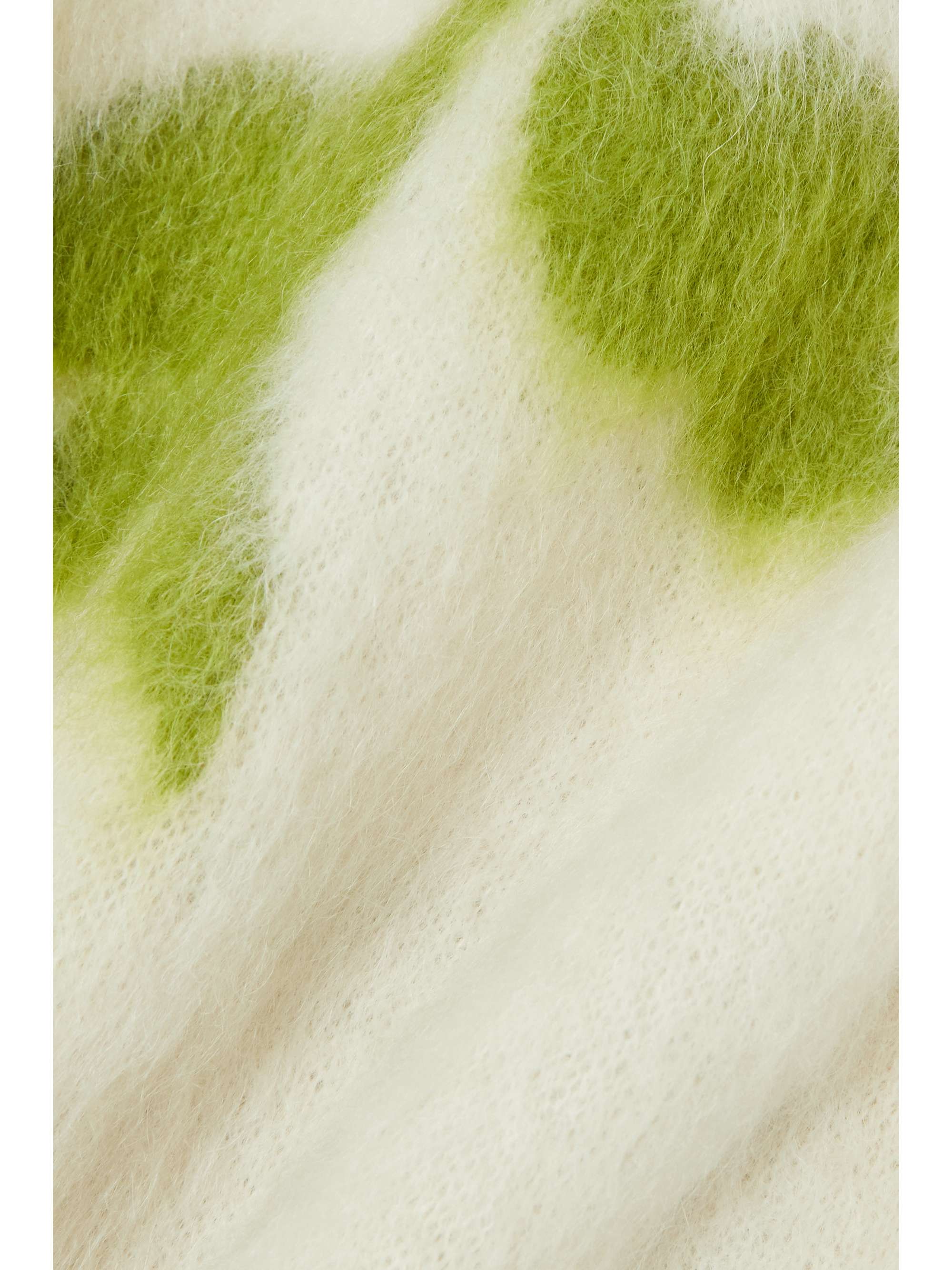 ERDEM Salma intarsia mohair-blend sweater