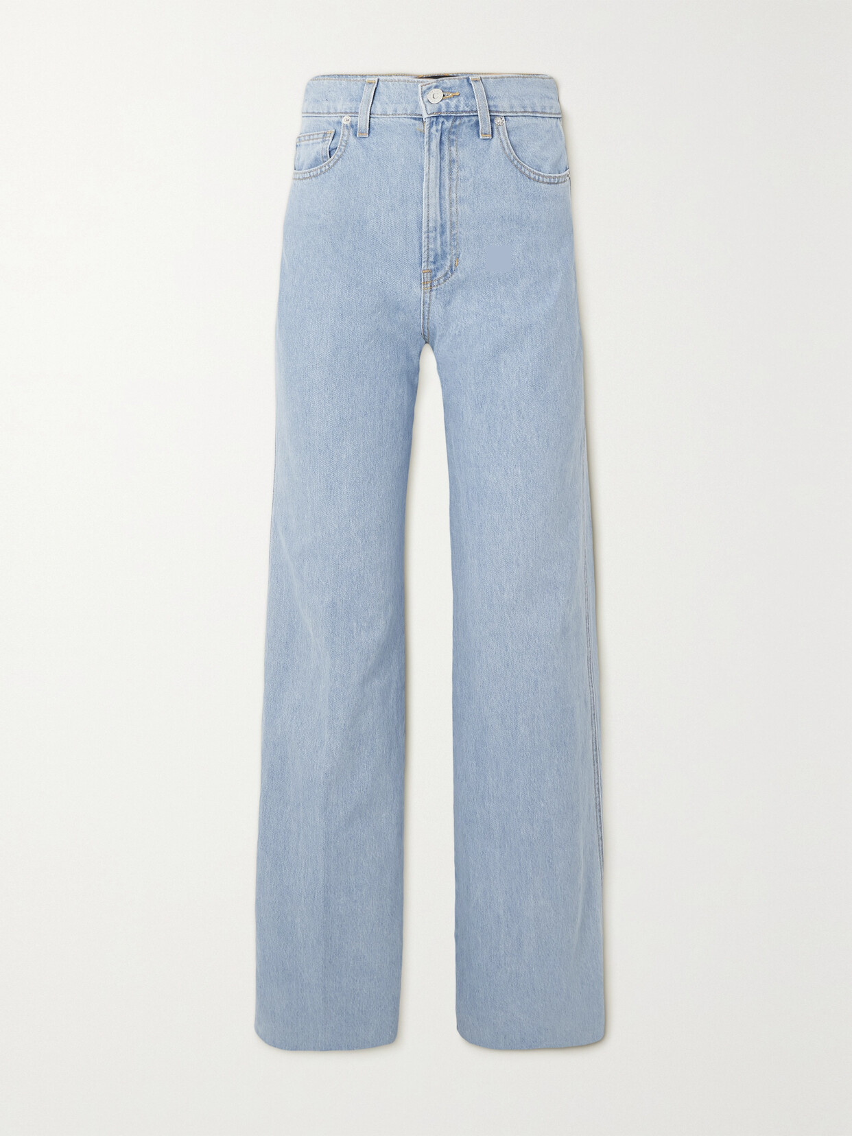 Veronica Beard Taylor High-rise Wide-leg Jeans