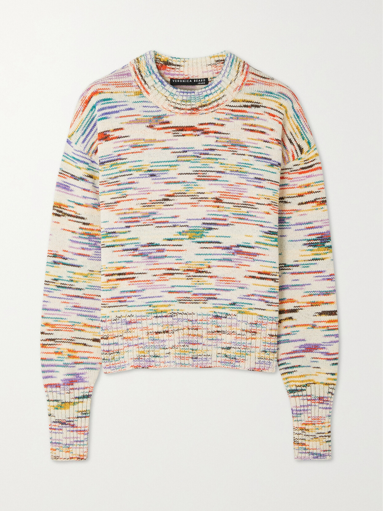 Veronica Beard - Gerona Organic Cotton-blend Sweater - Ecru