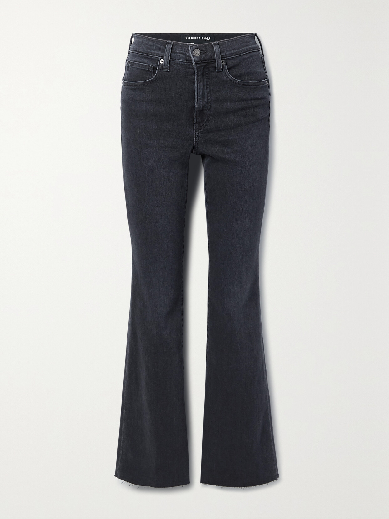 Veronica Beard - Leena High-rise Bootcut Jeans - Black