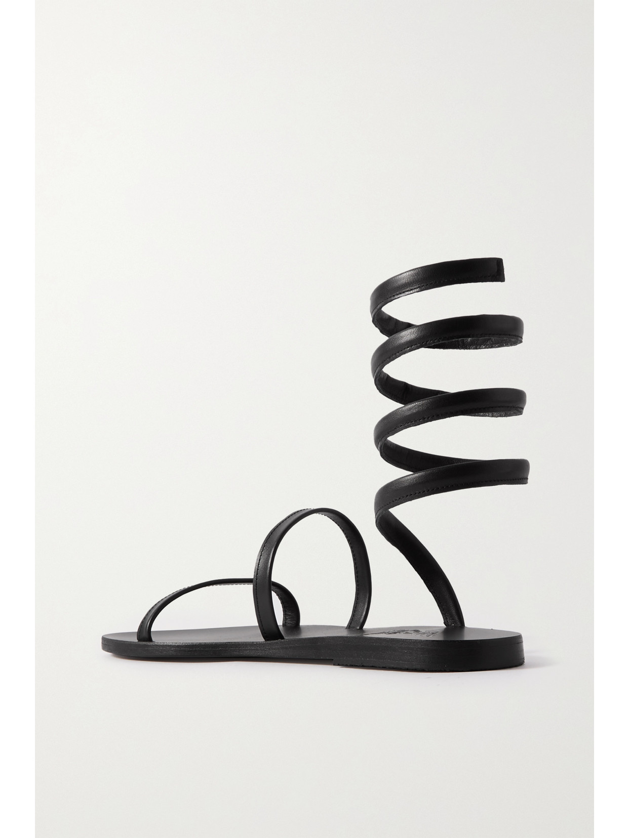 Ancient Greek Sandals Ofis Leather Sandals In Black