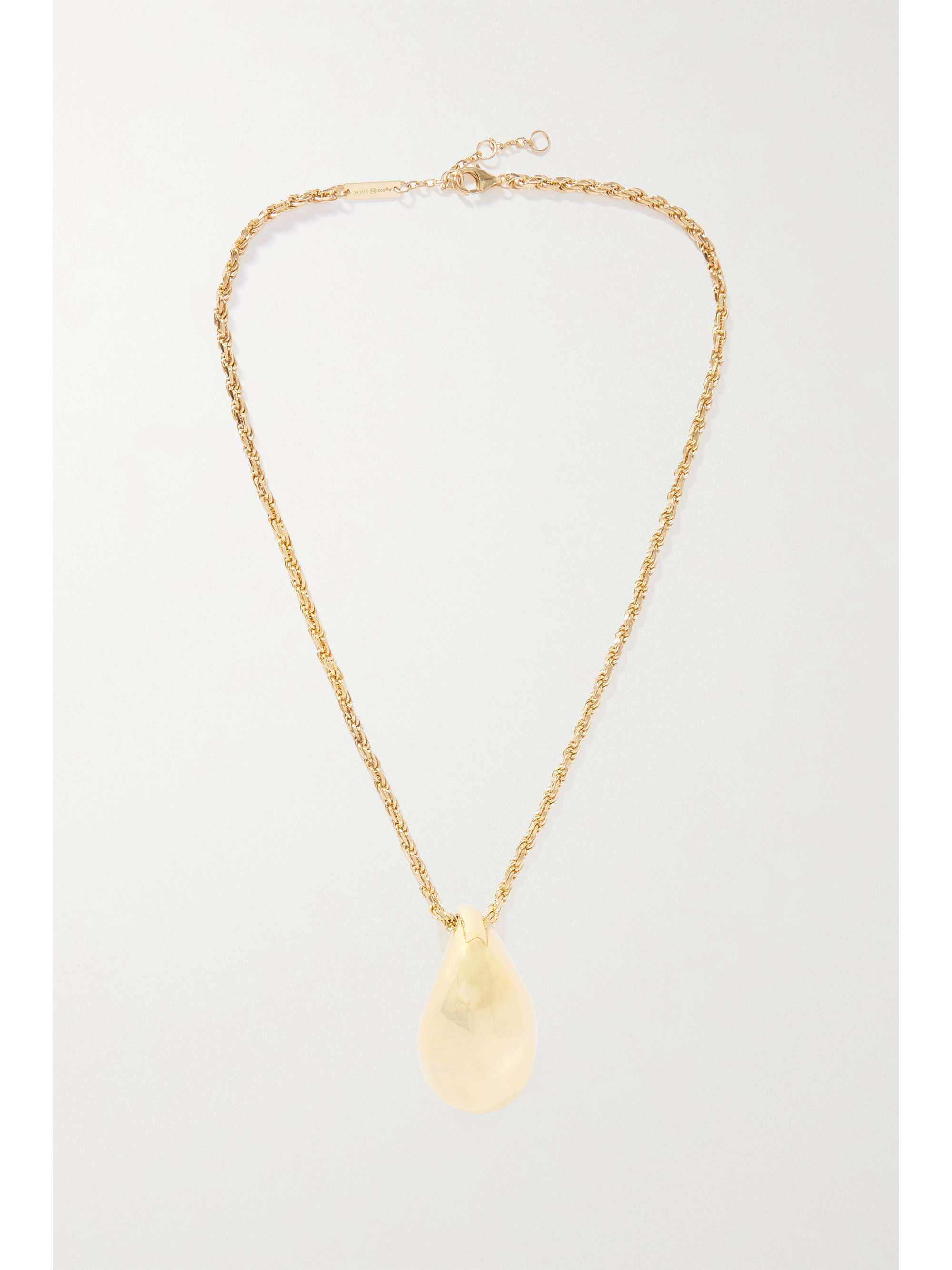 BOTTEGA VENETA Gold-plated necklace