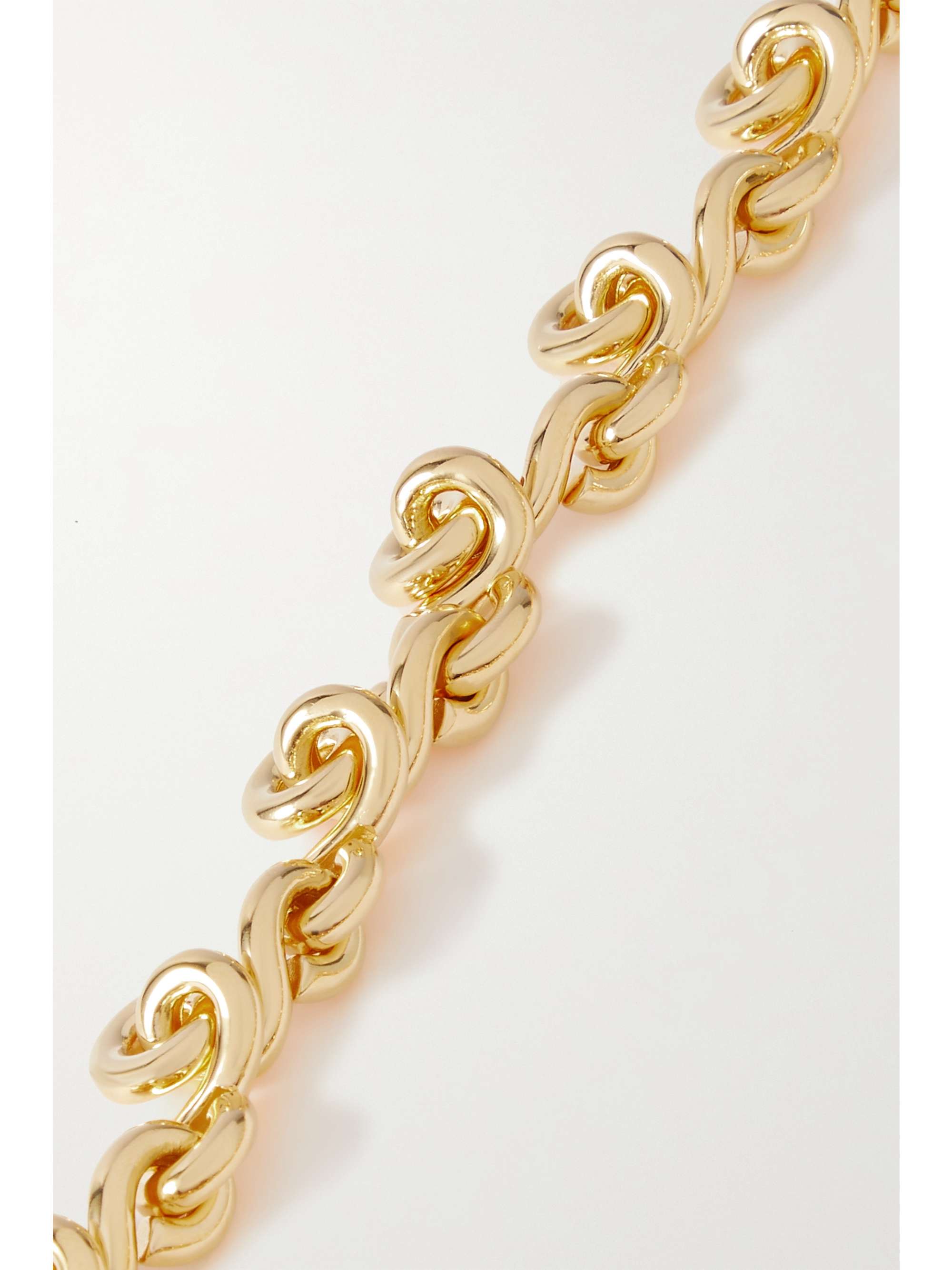 BOTTEGA VENETA Gold-plated necklace
