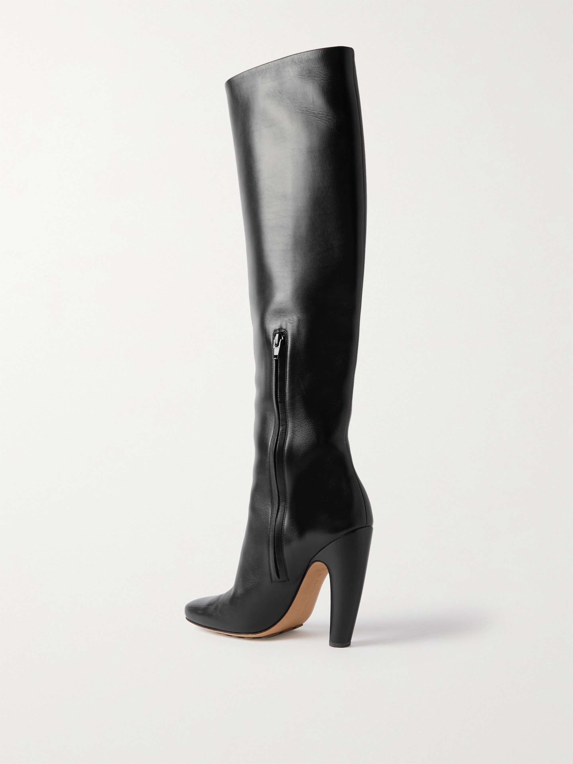 BOTTEGA VENETA Veneta leather knee boots | NET-A-PORTER