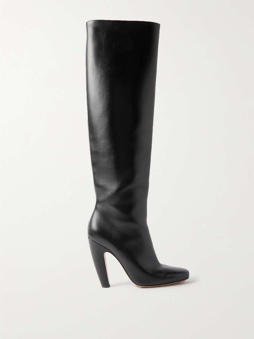 Bottega Veneta Veneta Leather Knee Boots